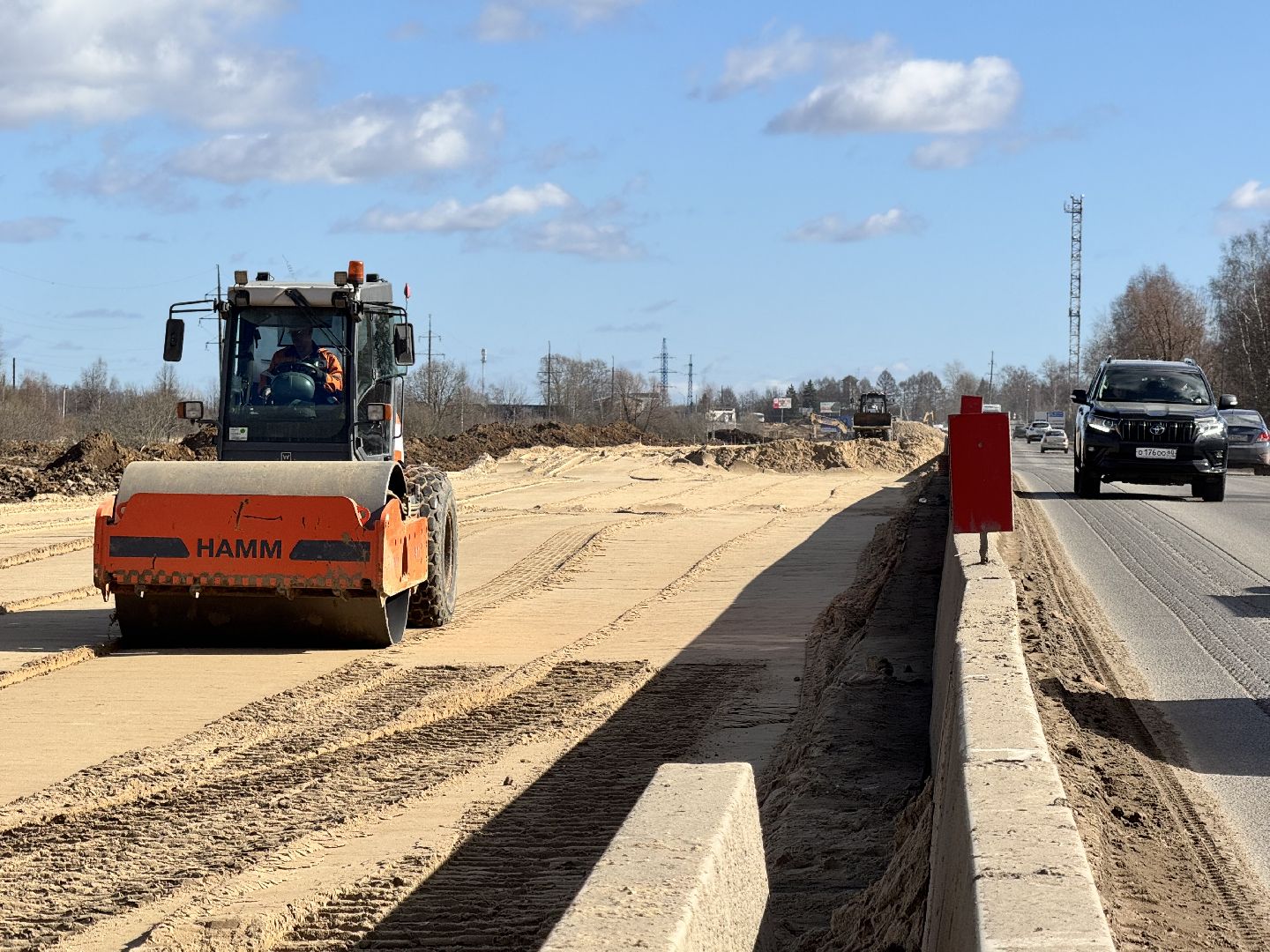 шаховская, дорога, федеральная дорога, расширение дороги,