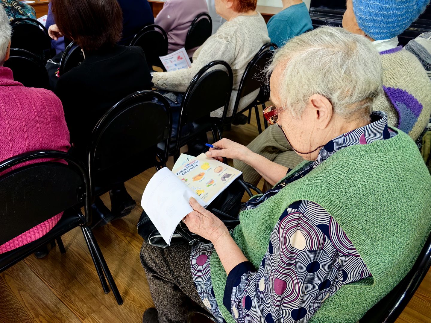 школа здоровья, лекция, активное долголетие, врач, сердце, печень,