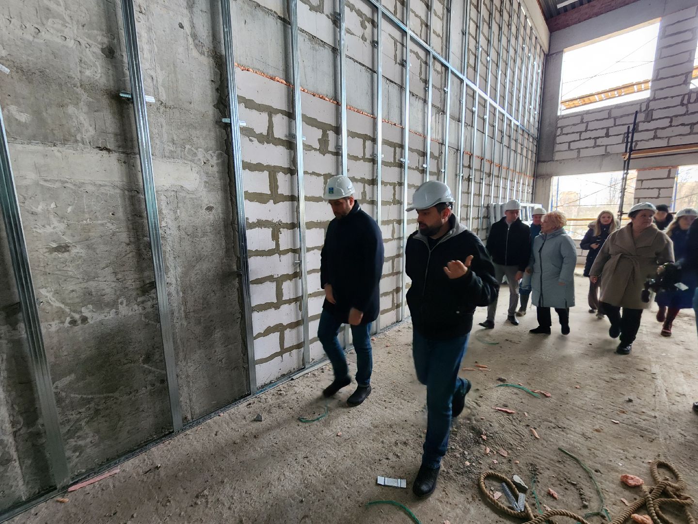 Чехов, улица лопасненская, школа 3, пристройка на 200 мест, строительство, комиссия, проверка, инспекция, сроки и качество работ, объем работ, глава округа михаил собакин,