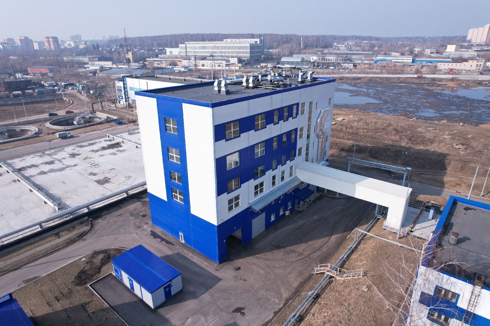 видео с коптера, щелковские очистные сооружения, экология щелково,