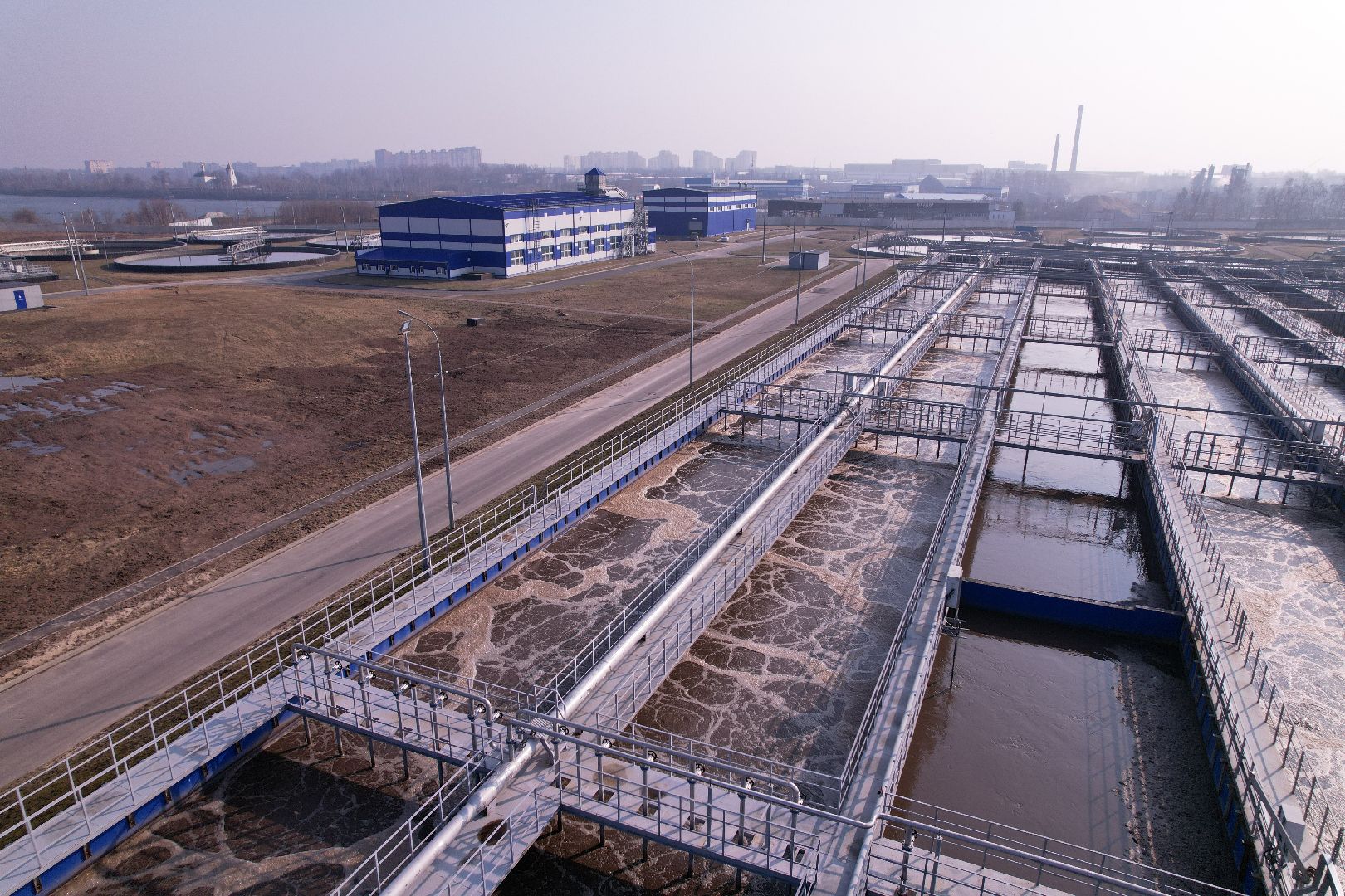 видео с коптера, щелковские очистные сооружения, экология щелково,