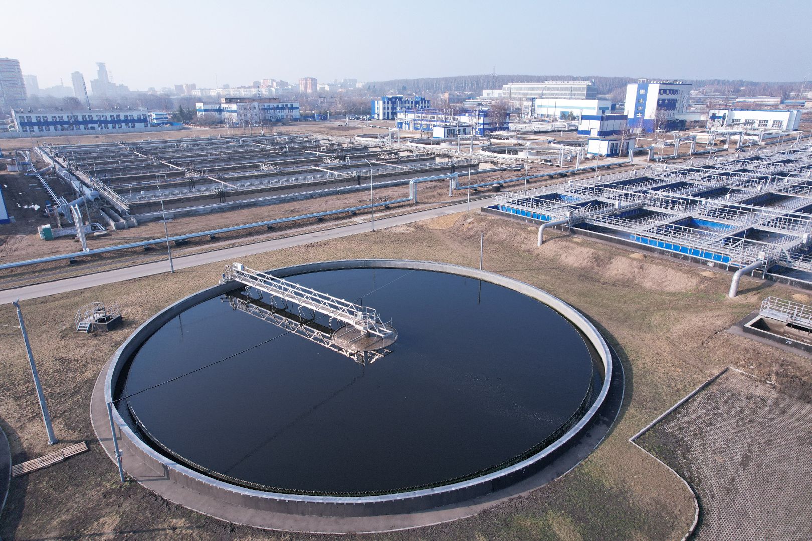 видео с коптера, щелковские очистные сооружения, экология щелково,