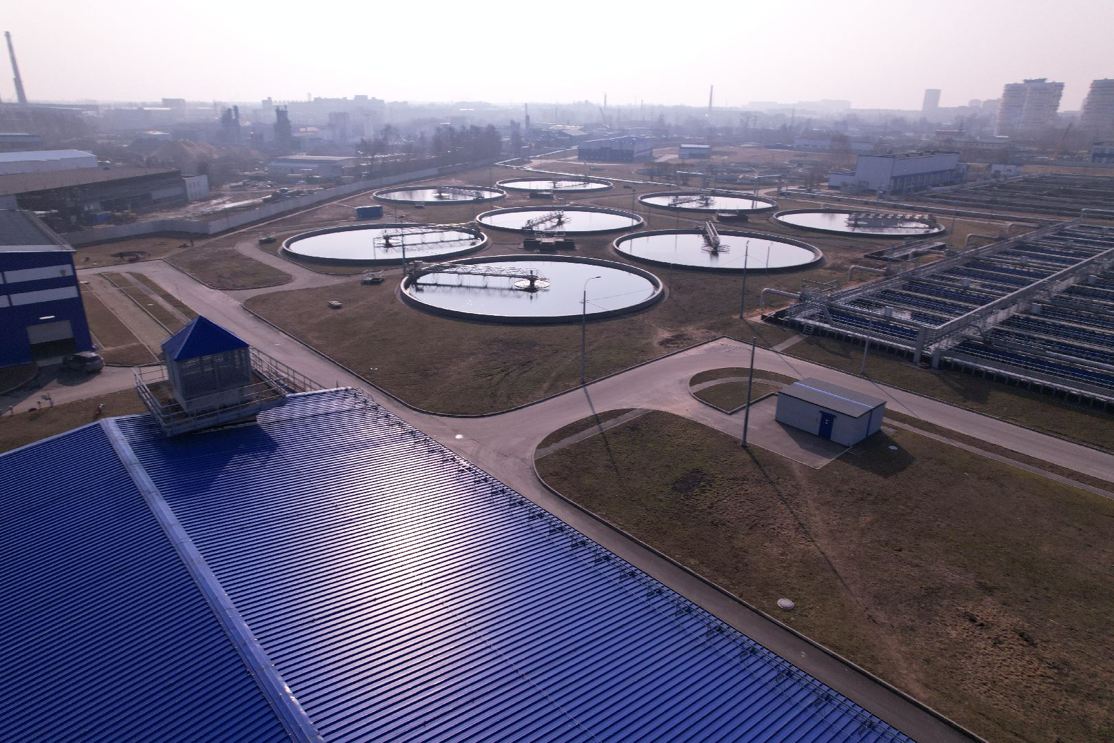 видео с коптера, щелковские очистные сооружения, экология щелково,