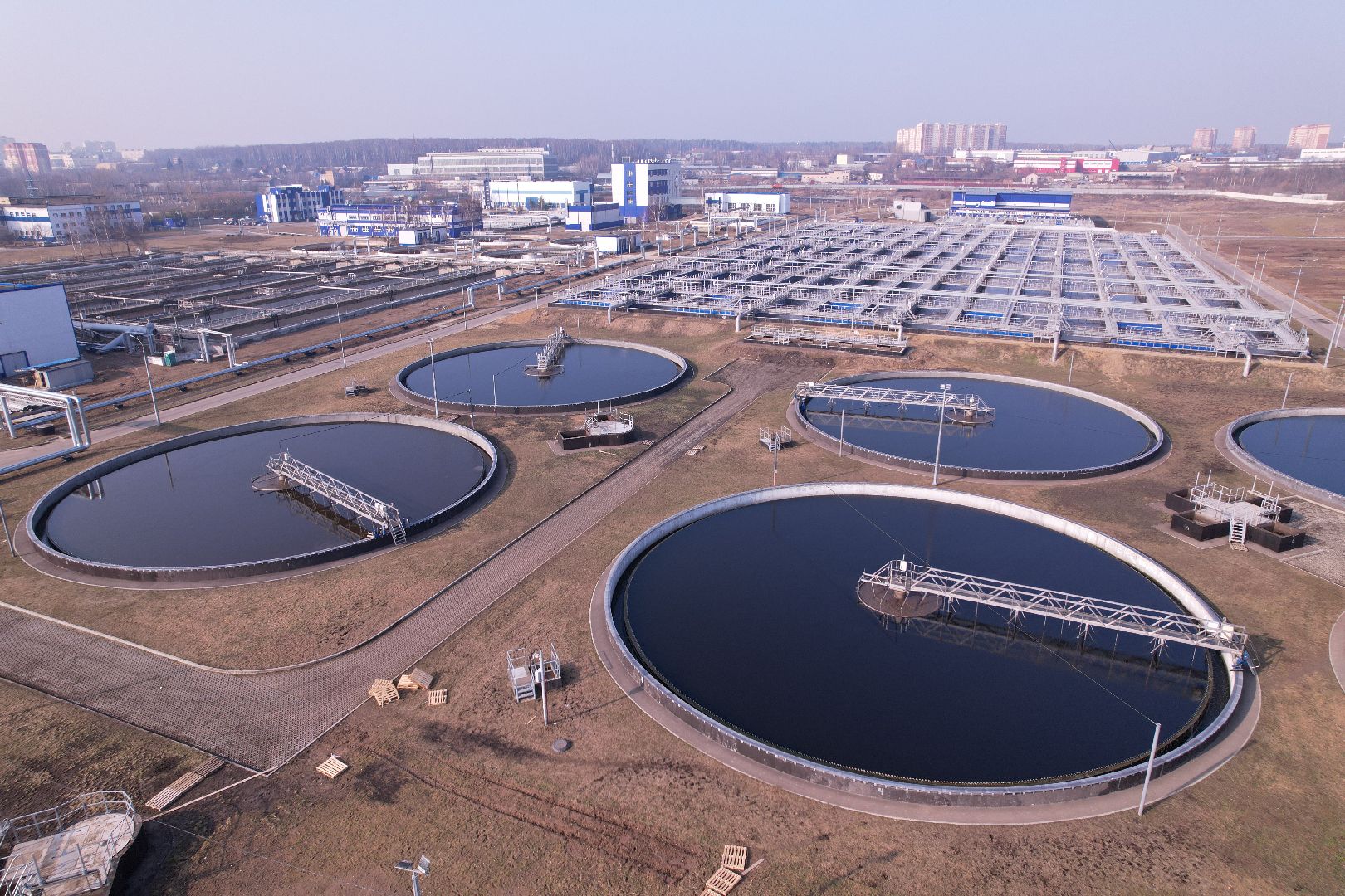 видео с коптера, щелковские очистные сооружения, экология щелково,