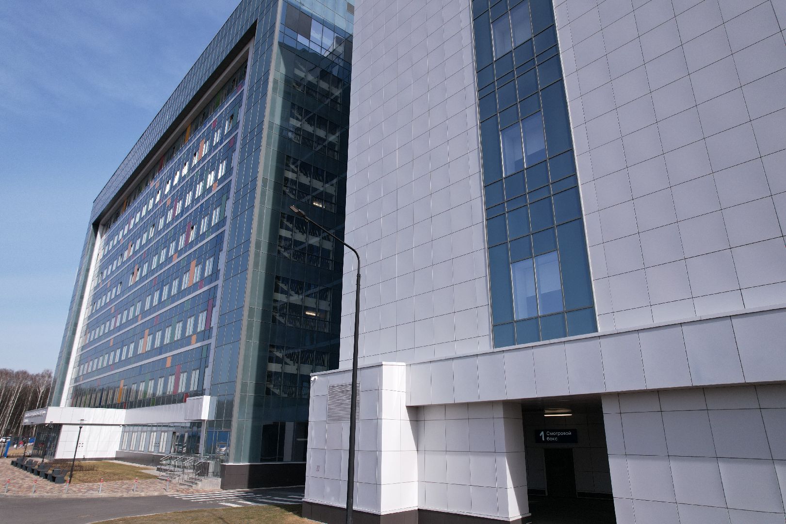 видео с коптера, медицина красногорска, детский клинический центр им рошаля,