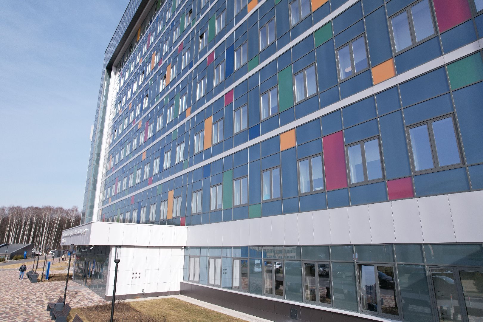 видео с коптера, медицина красногорска, детский клинический центр им рошаля,