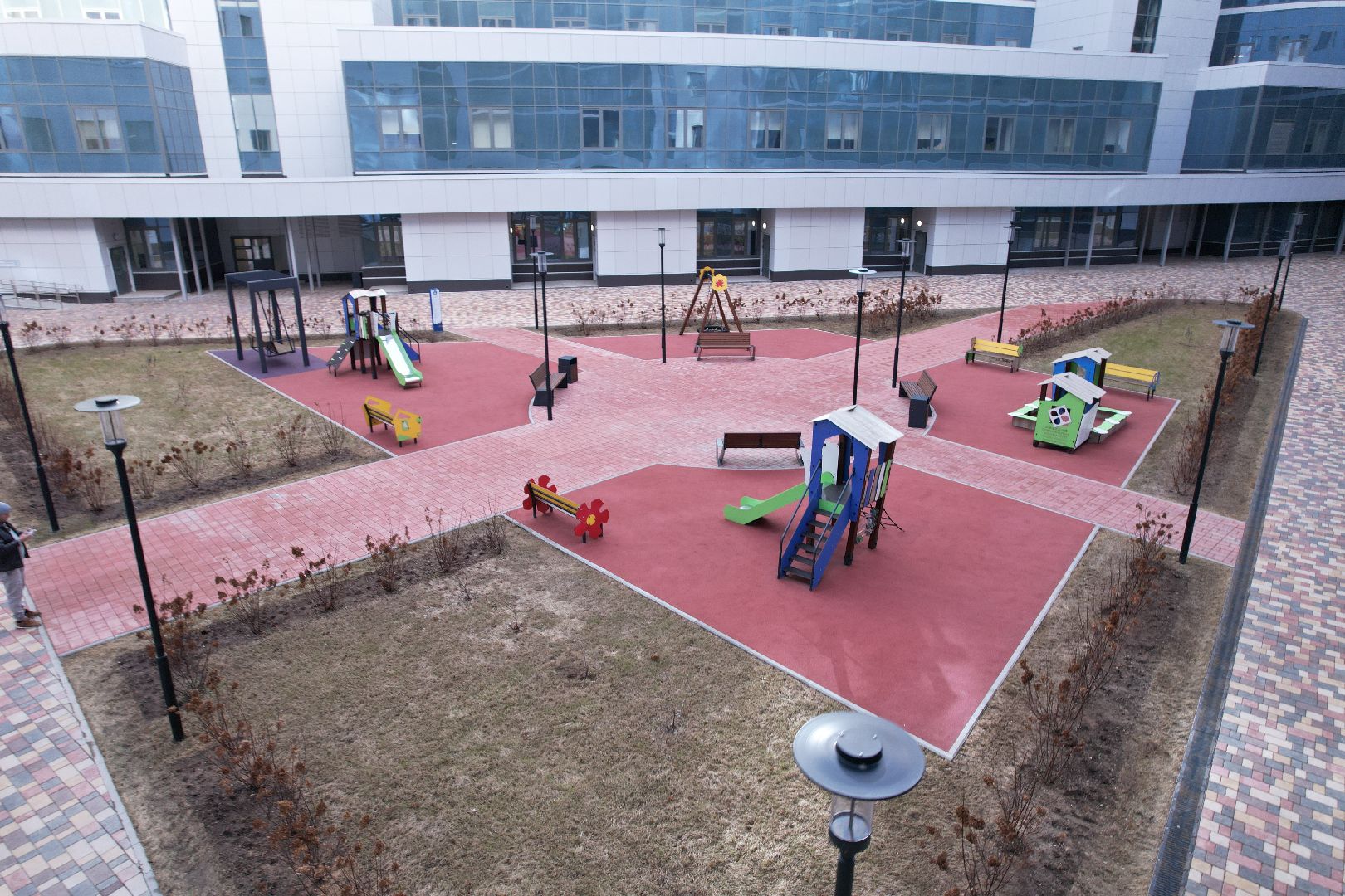 видео с коптера, медицина красногорска, детский клинический центр им рошаля,