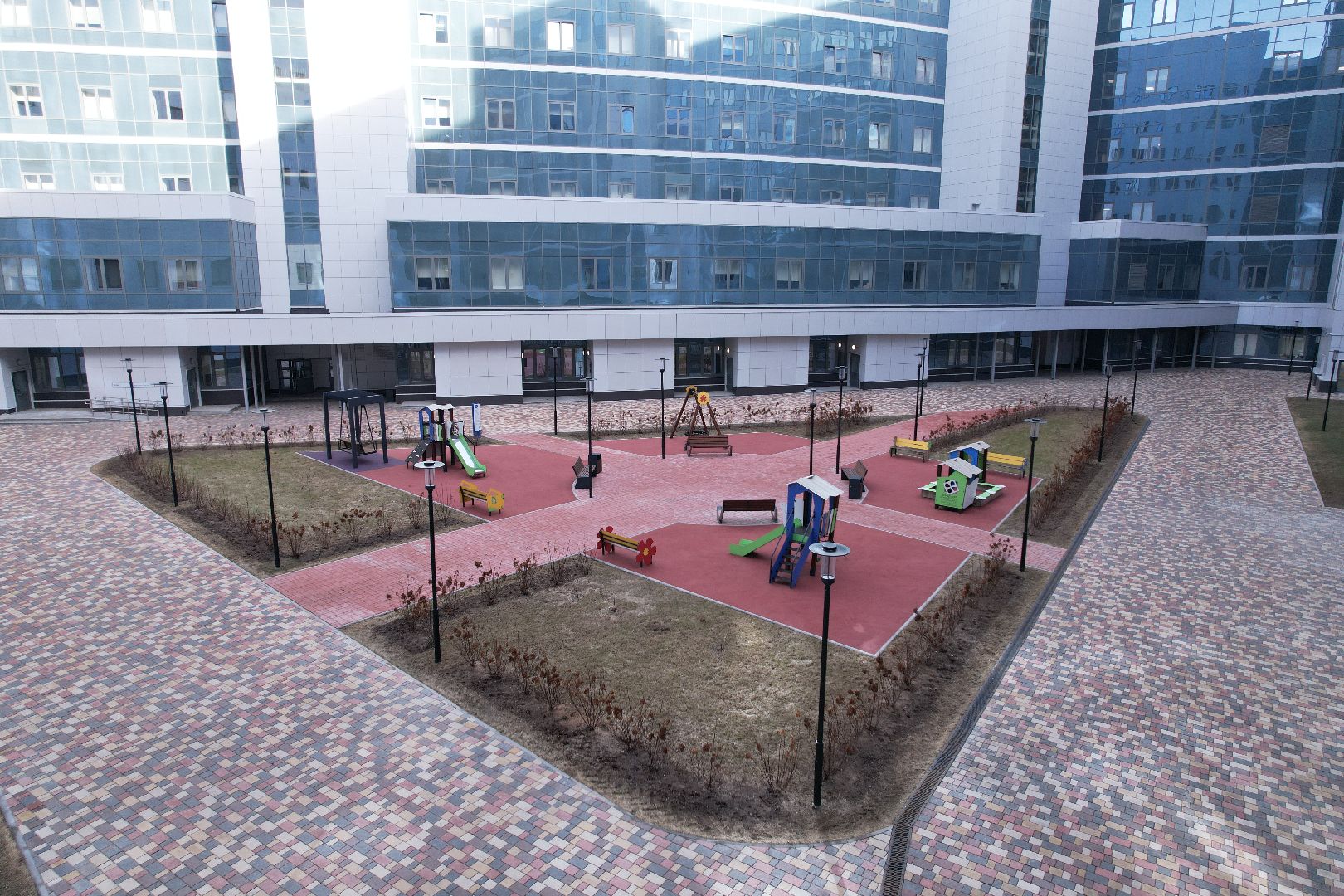 видео с коптера, медицина красногорска, детский клинический центр им рошаля,