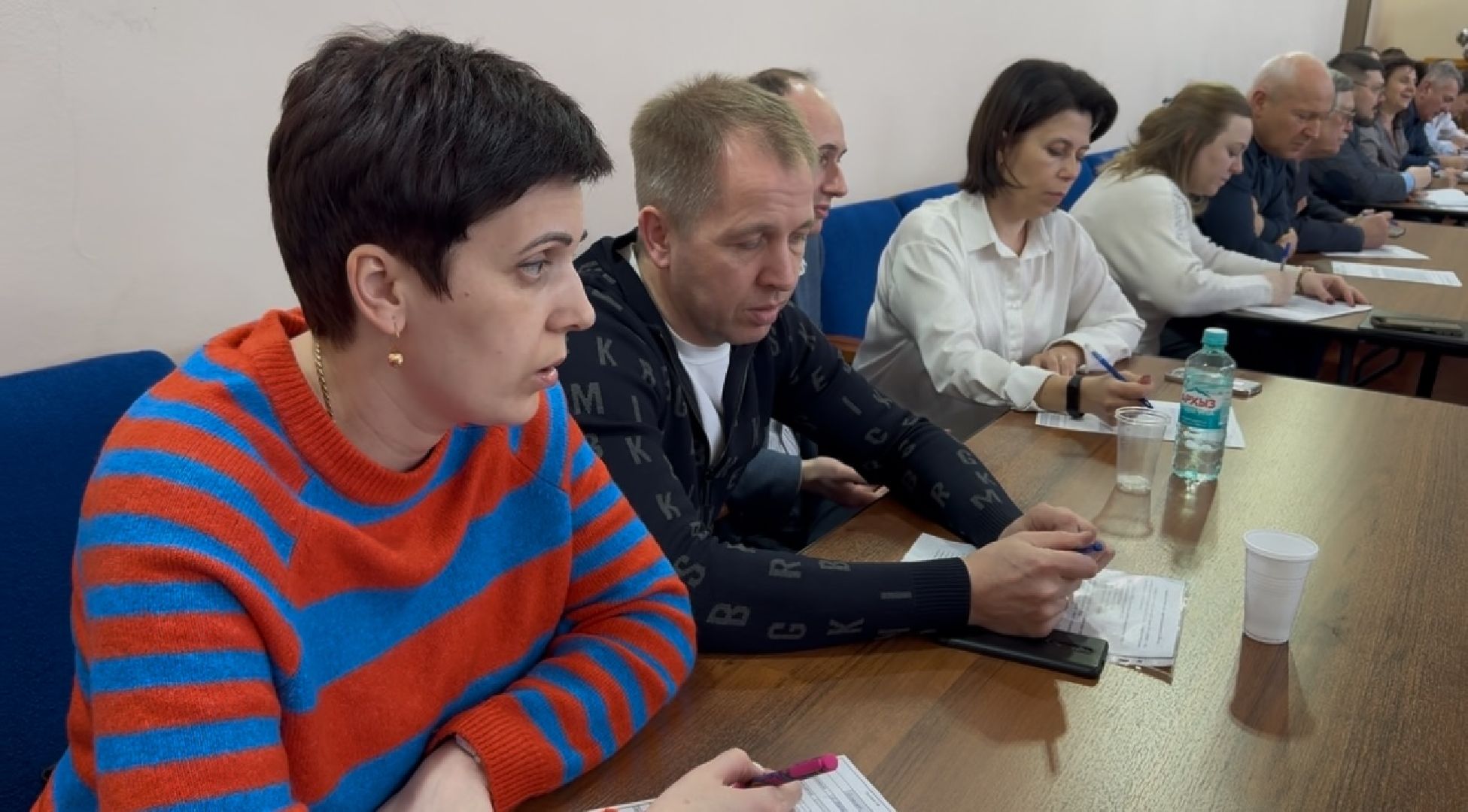 шаховская, выездная администиация, собрание,