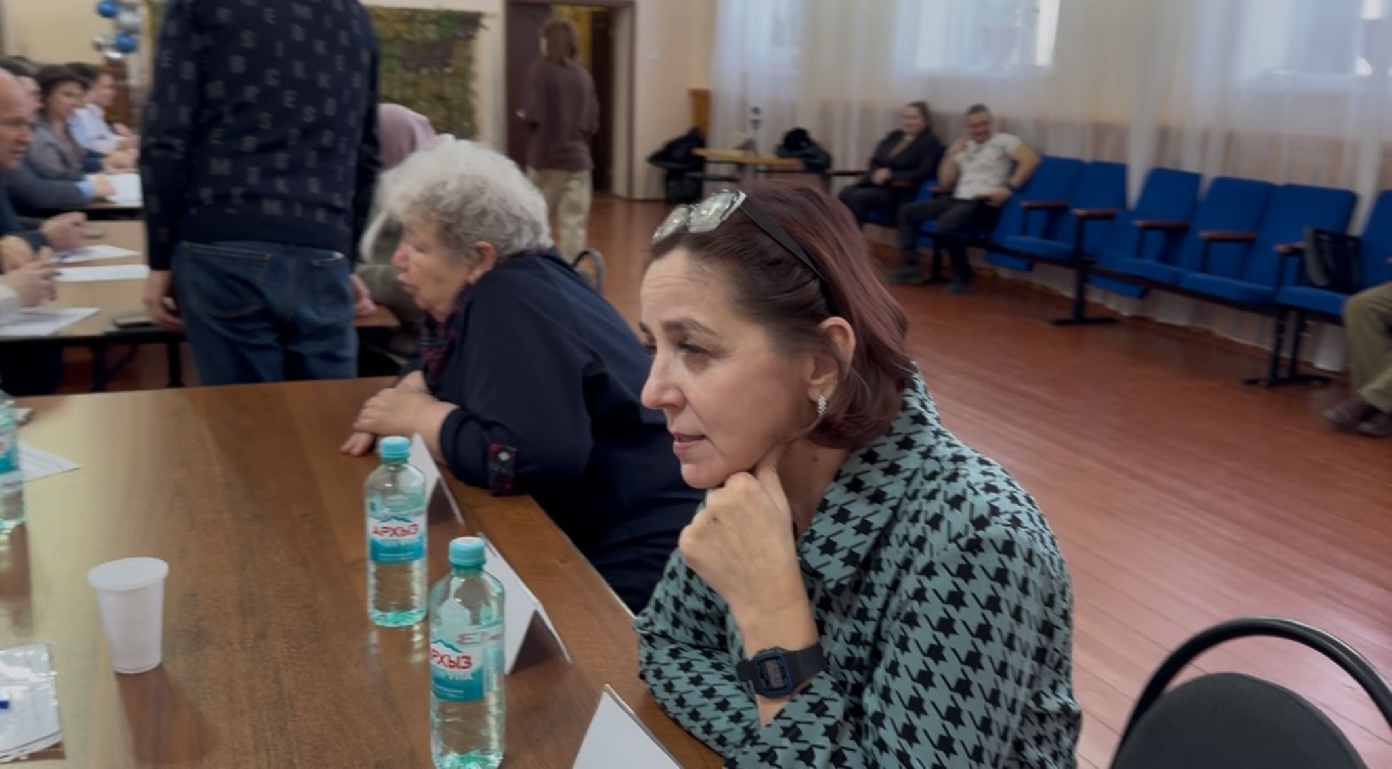 шаховская, выездная администиация, собрание,