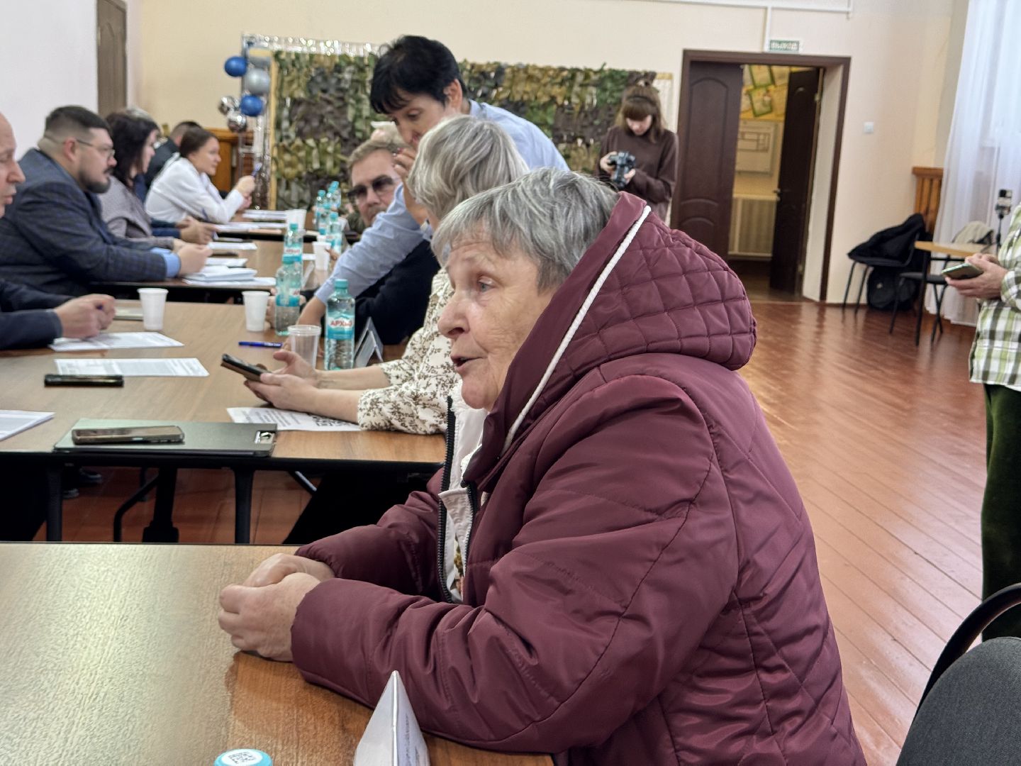 шаховская, выездная администиация, собрание,