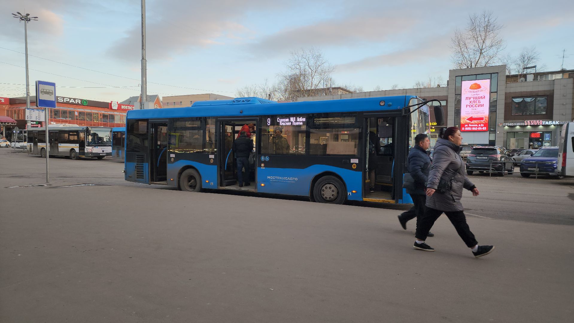 Автобусы, Лобня, пассажирский автобус, Пассажир,