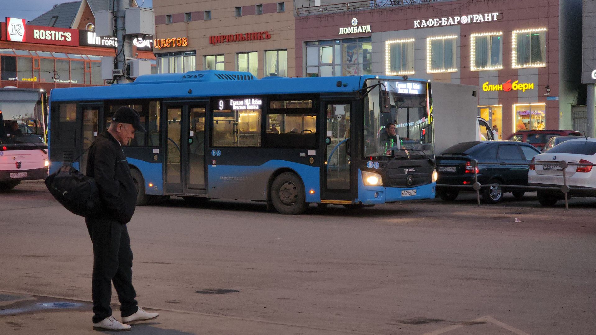 Автобусы, Лобня, пассажирский автобус, Пассажир,