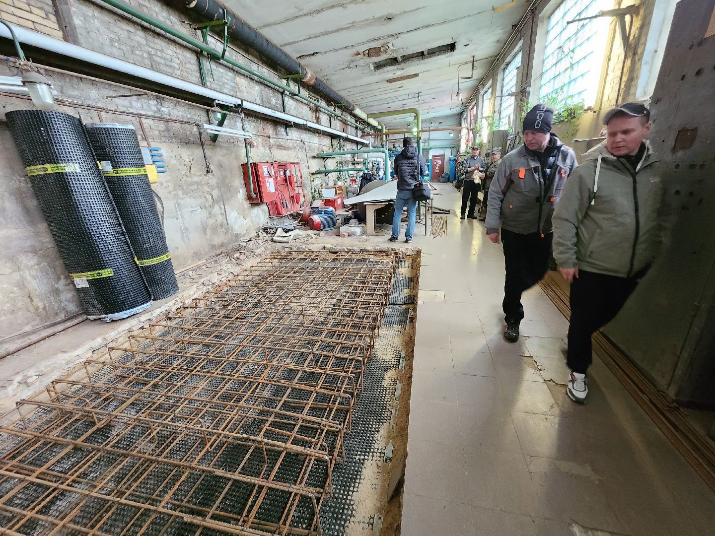 Чехов, микрорайон Венюково, котельная 4, ремонт, реконструкция, модернизация, новые котлы и насосы, демонтаж старого оборудования, демонтажные работы, комиссия, проверка, глава округа михаил собакин,