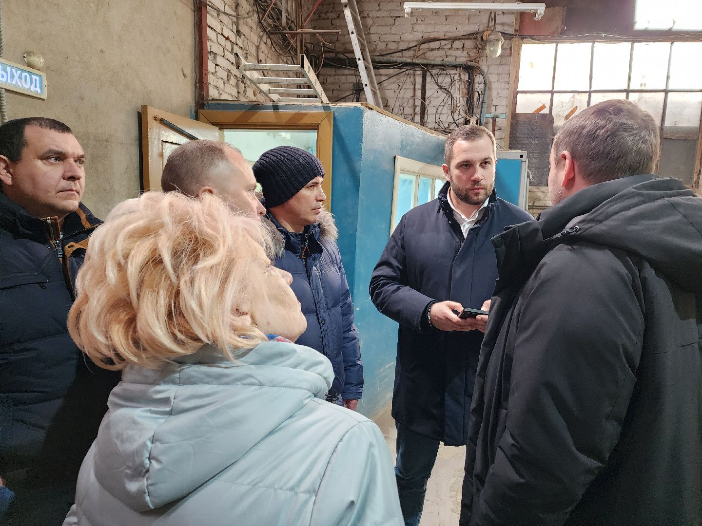 Чехов, микрорайон Венюково, котельная 4, ремонт, реконструкция, модернизация, новые котлы и насосы, демонтаж старого оборудования, демонтажные работы, комиссия, проверка, глава округа михаил собакин,