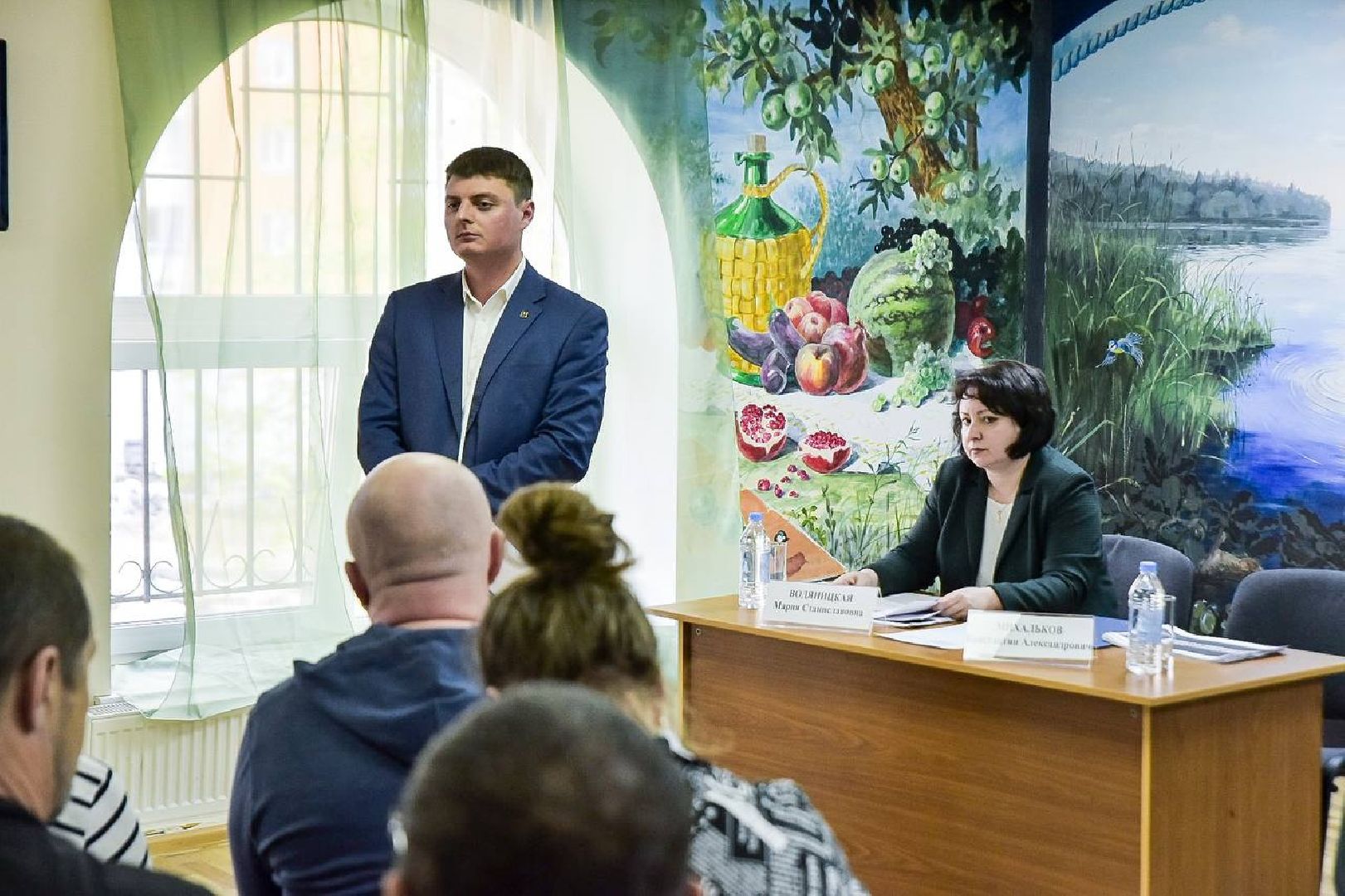 Солнечногорск, Голубое, глава, встреча, жители