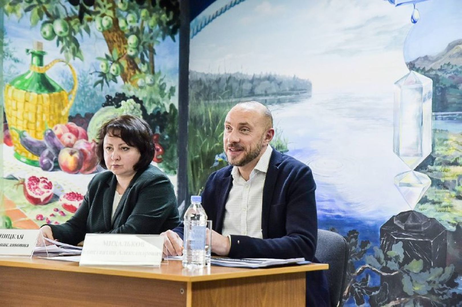 Солнечногорск, Голубое, глава, встреча, жители