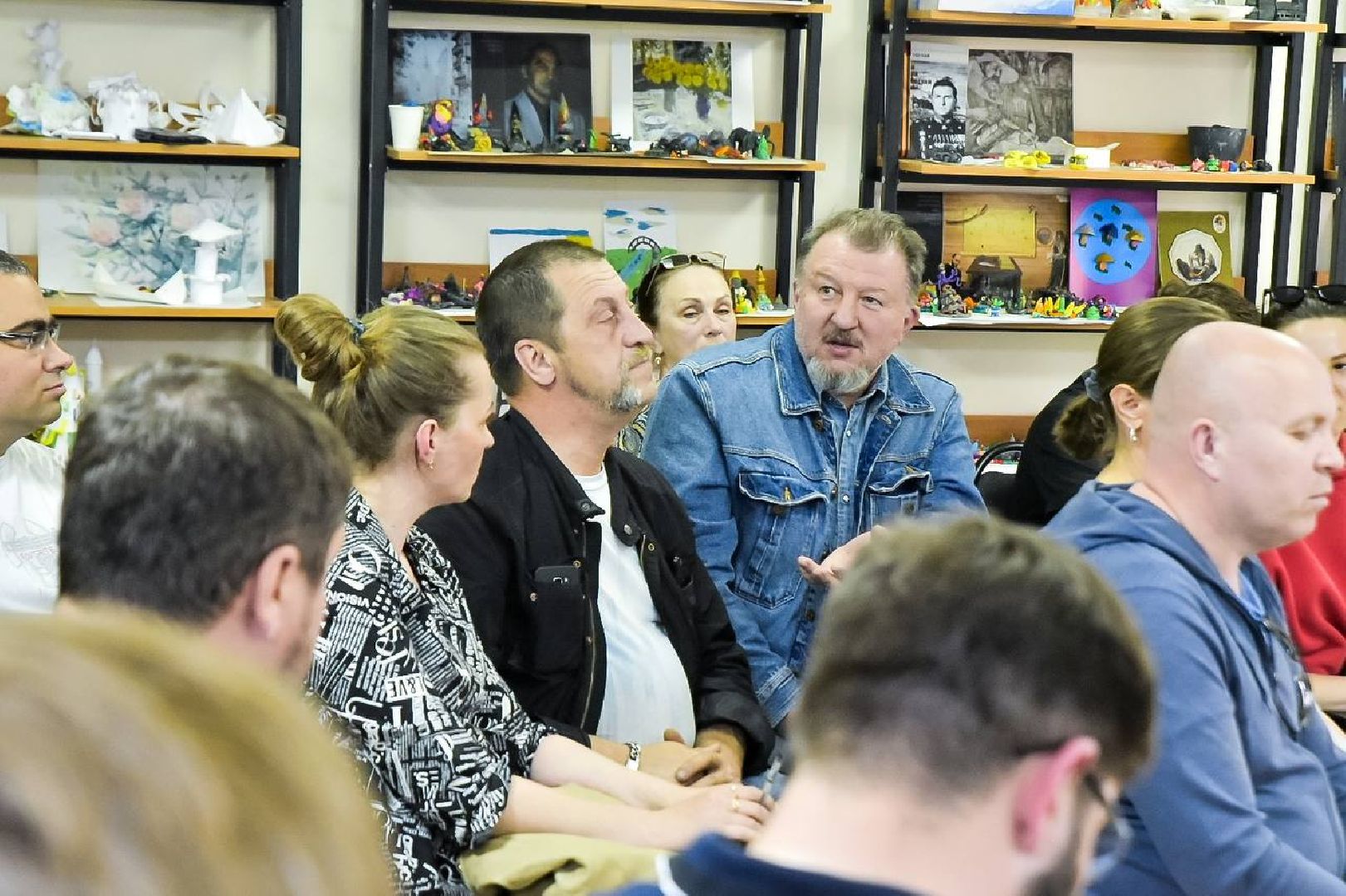 Солнечногорск, Голубое, глава, встреча, жители