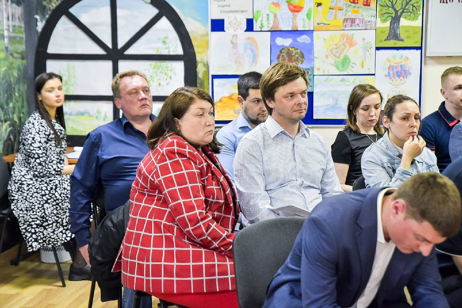 Солнечногорск, Голубое, глава, встреча, жители