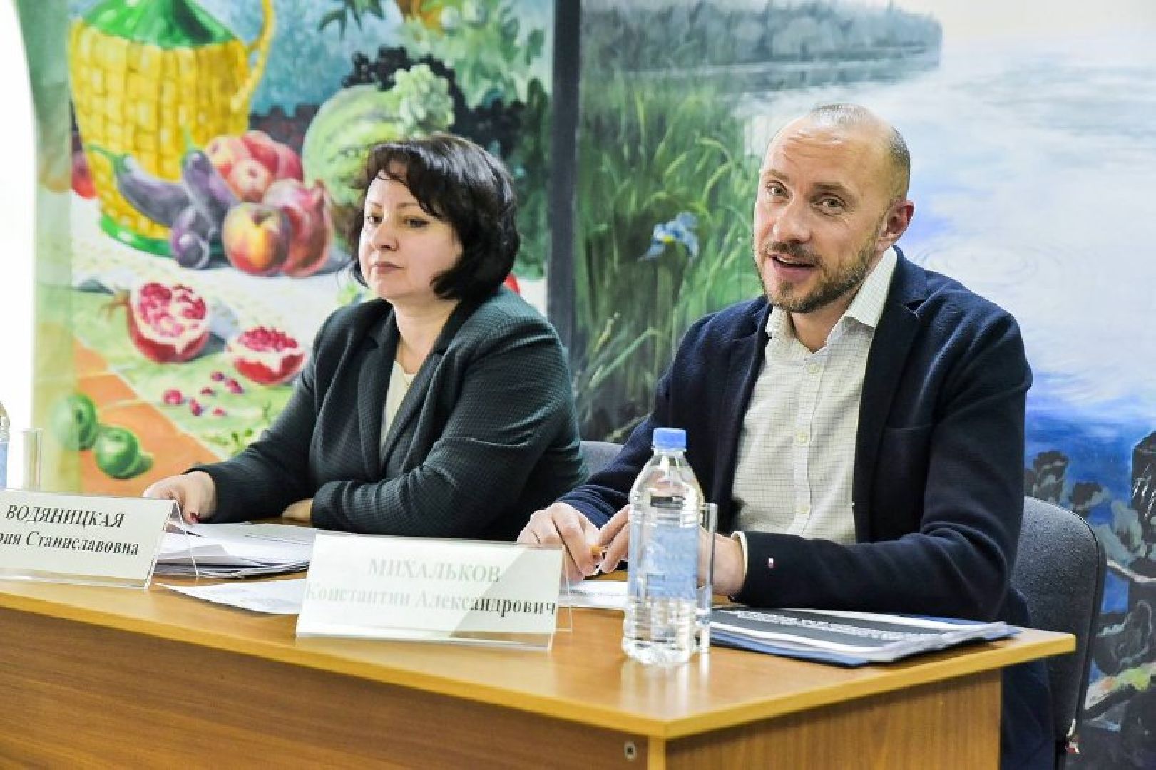 Солнечногорск, Голубое, глава, встреча, жители