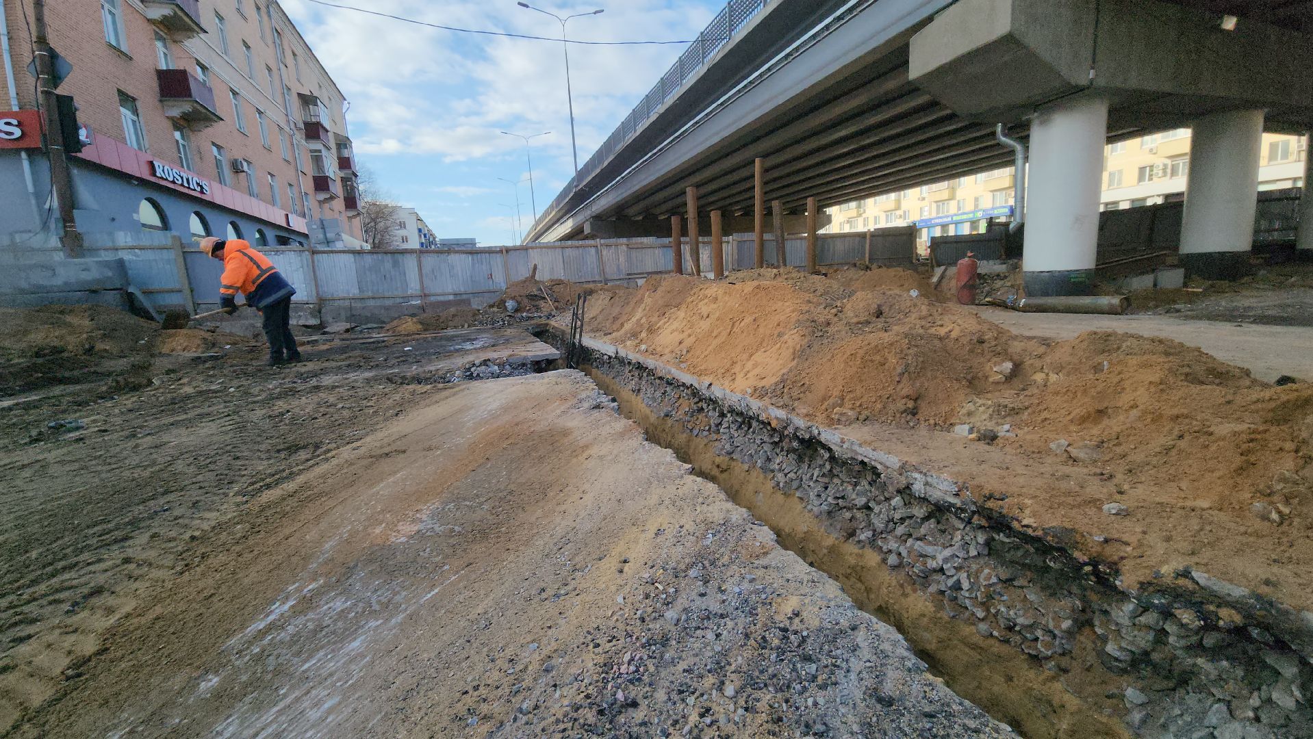 Люберцы, подземный пешеходный переход, строительство,