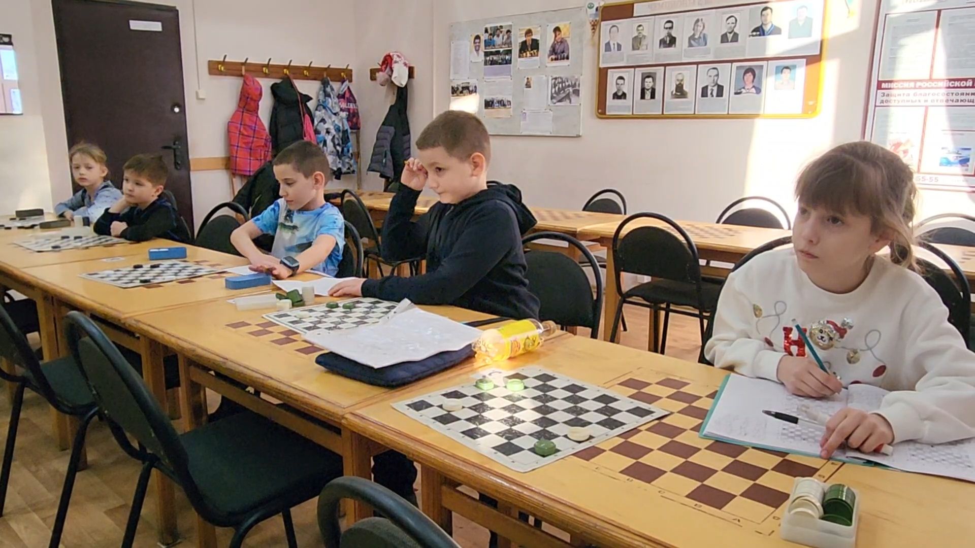 Бронницы, Дети, Шашки,