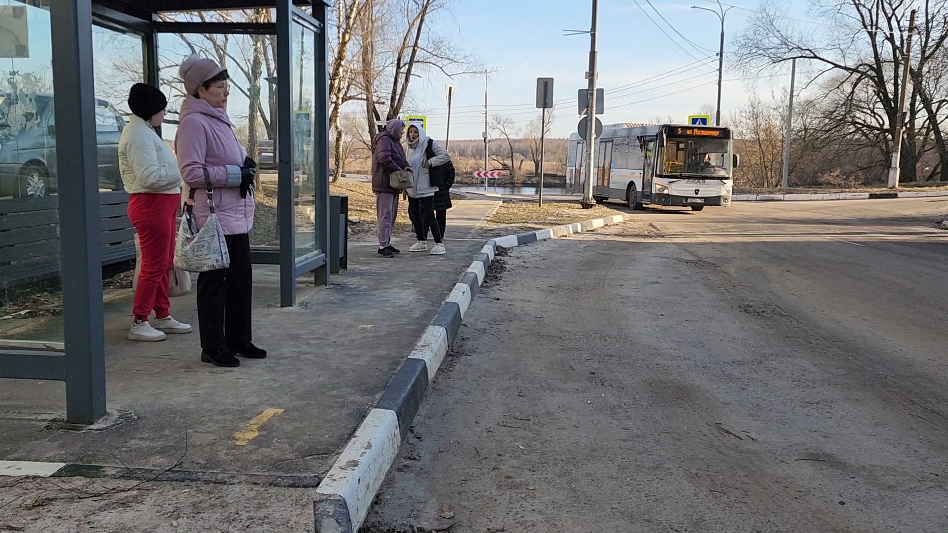 Бронницы, проверка автобусов, проверка автобусов мострансавто, Маршрут 5 Бронницы,