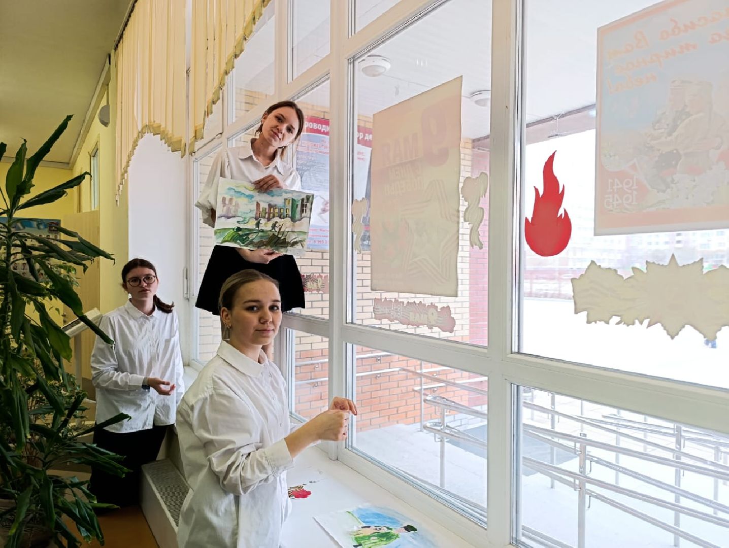 подольск, окна победы, акция,