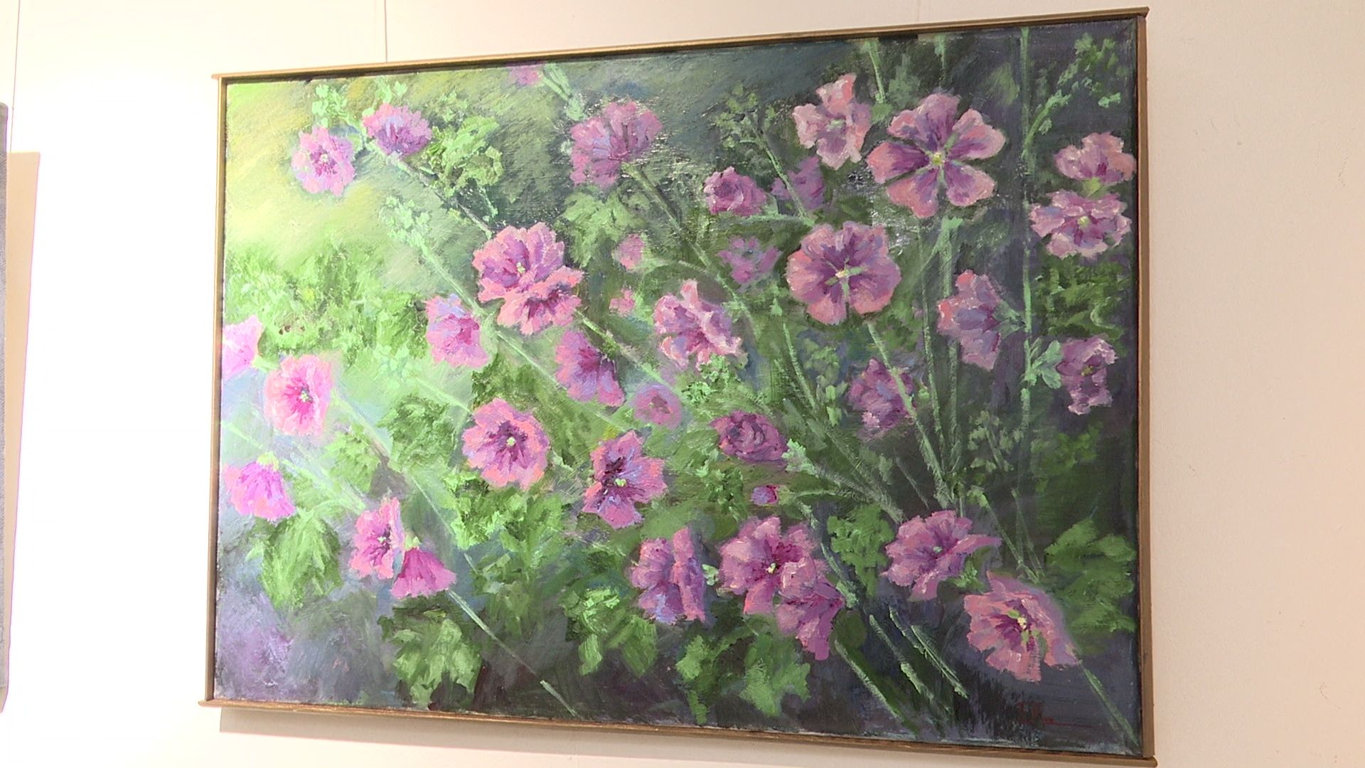 Реутов, музей, выставка, цветы, картины,