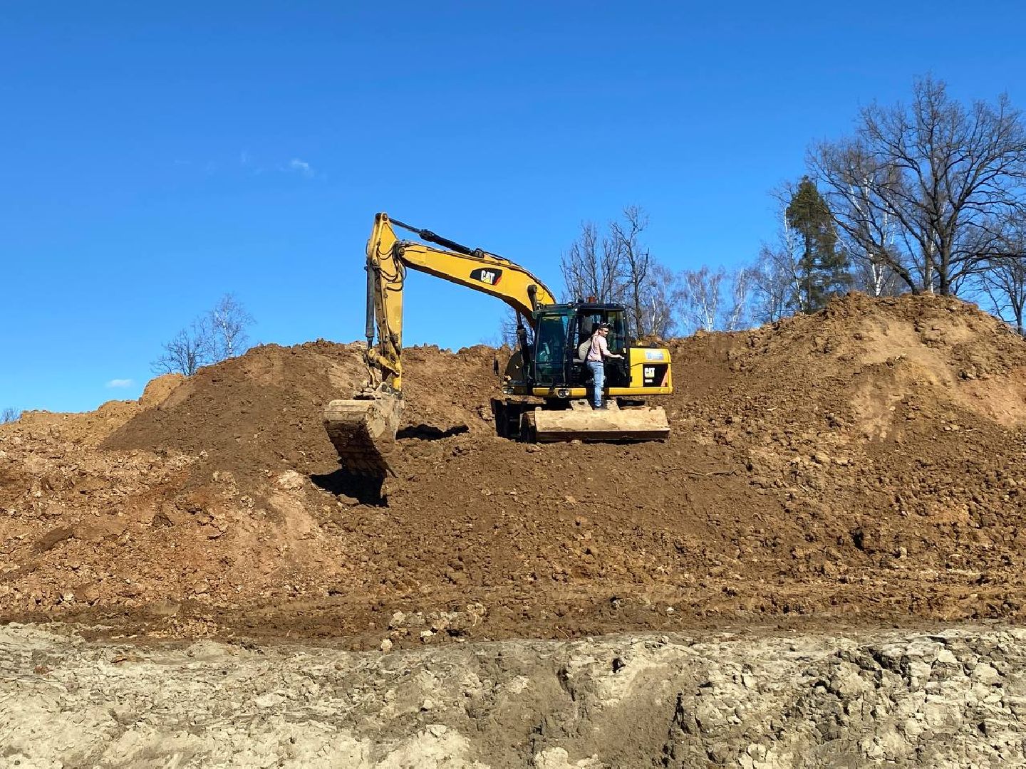 строительство в Красногрске, дублел пятницкого шоссе, строительство дороги,