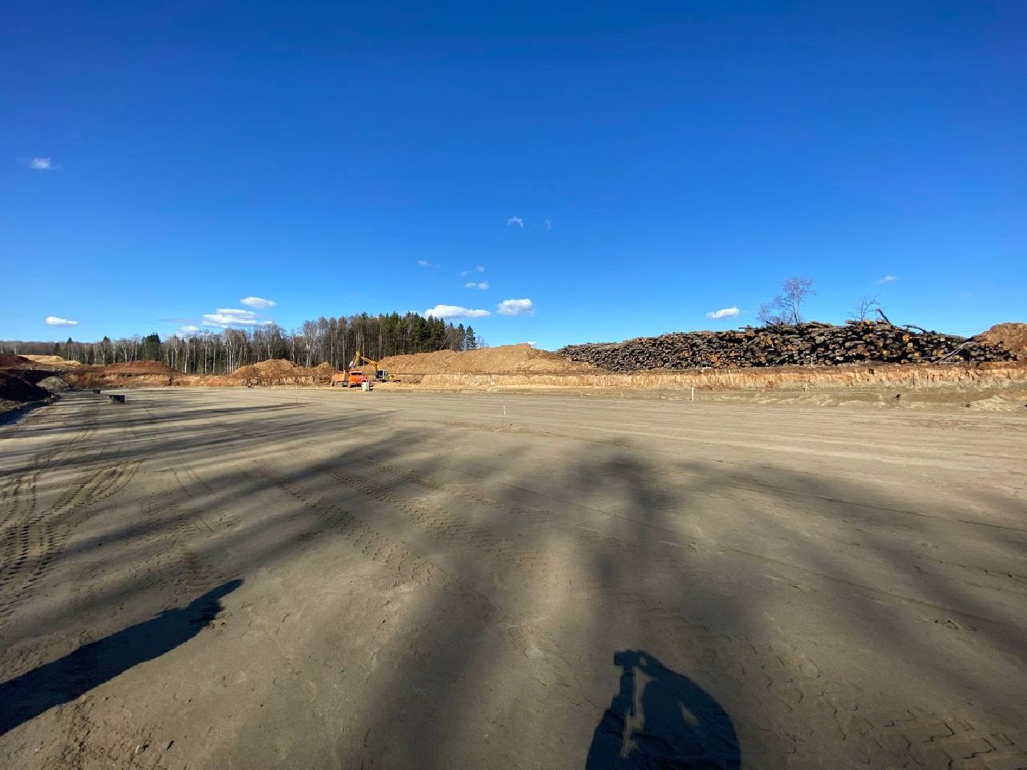 строительство в Красногрске, дублел пятницкого шоссе, строительство дороги,