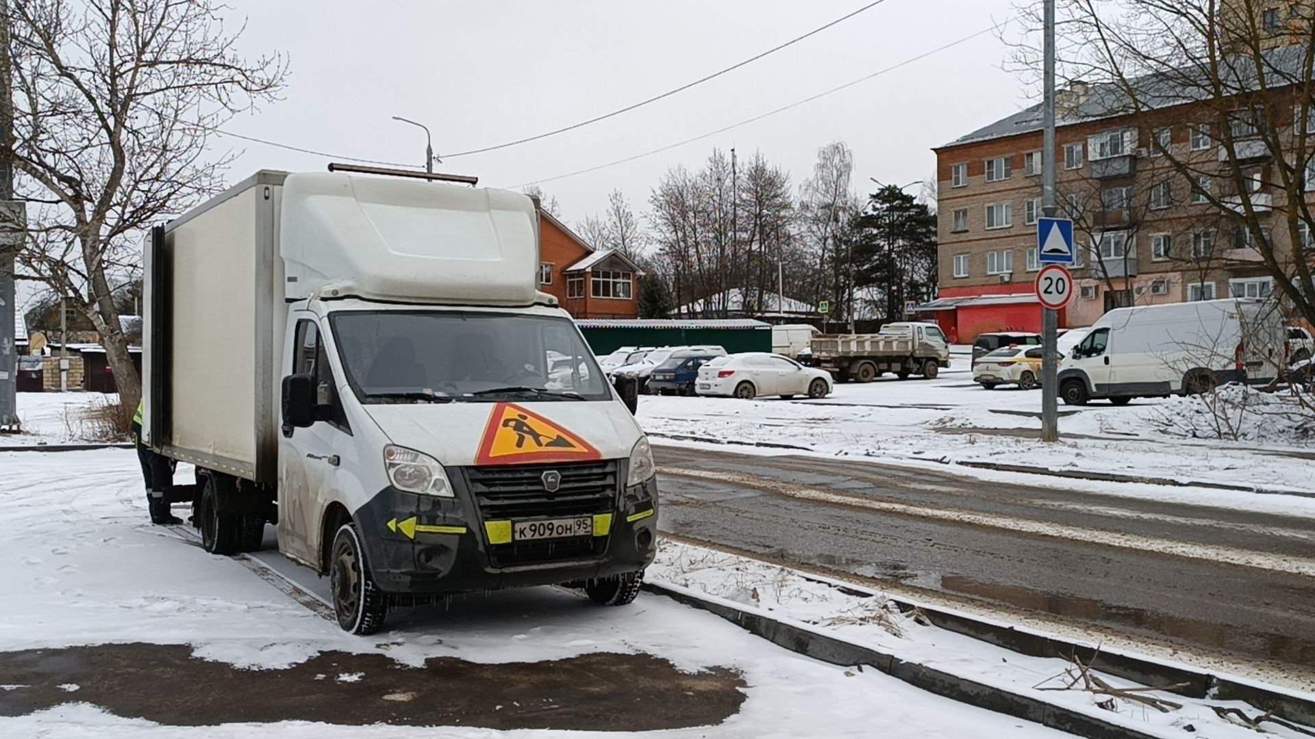 дорожные знаки, пешеходный переход, щёлково, установка новых знаков,