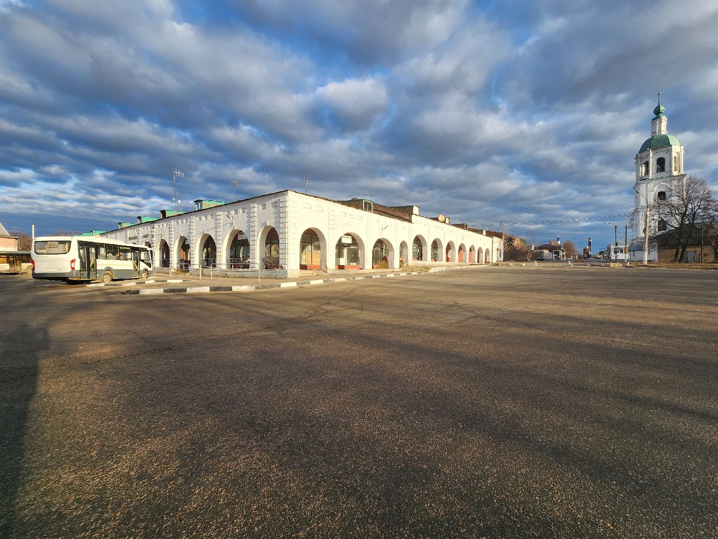 Зарайск, Проверка автобусов, Городской автобус, маршрут 1,