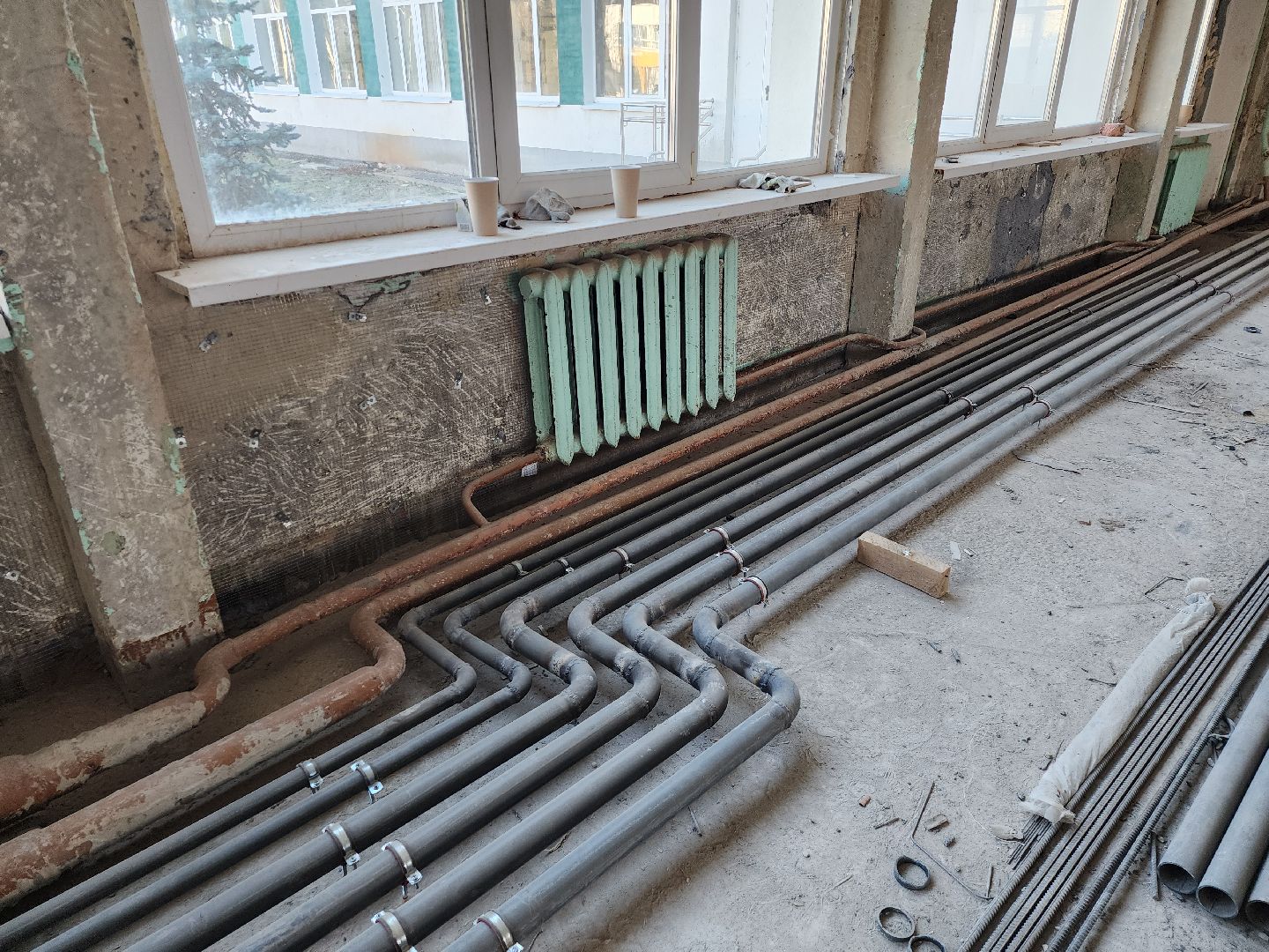 серпухов, подмосковье, ремонт школы,