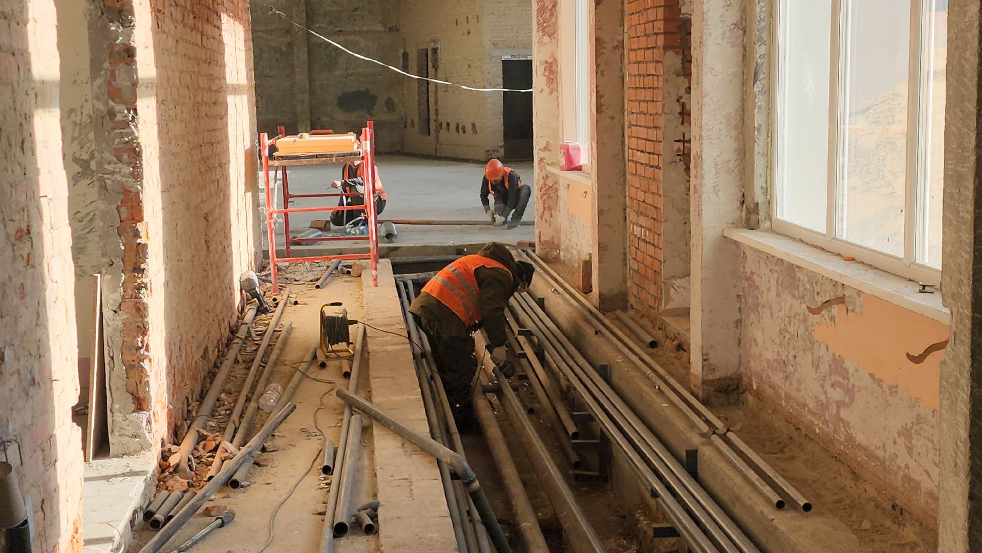 серпухов, подмосковье, ремонт школы,