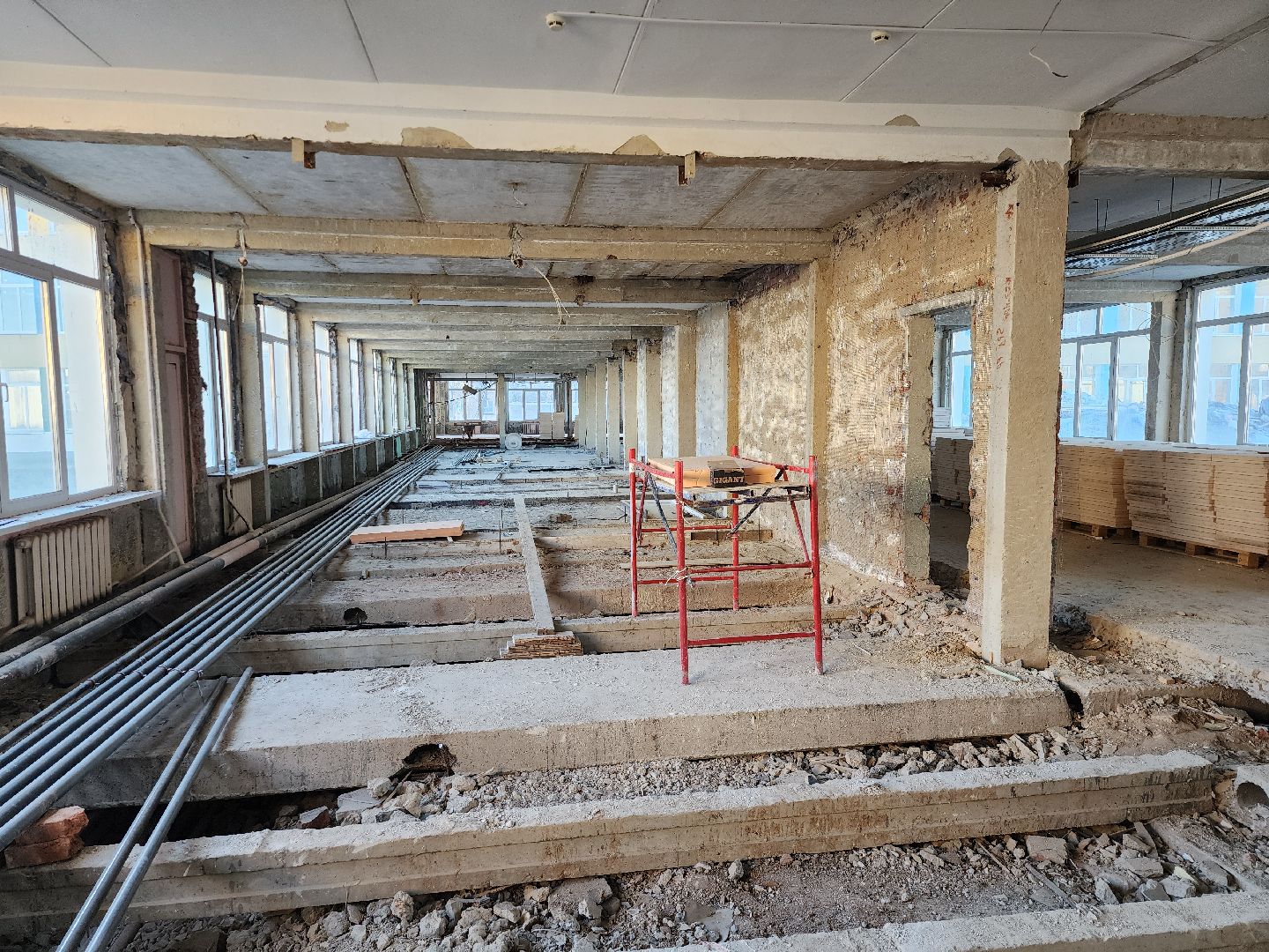 серпухов, подмосковье, ремонт школы,