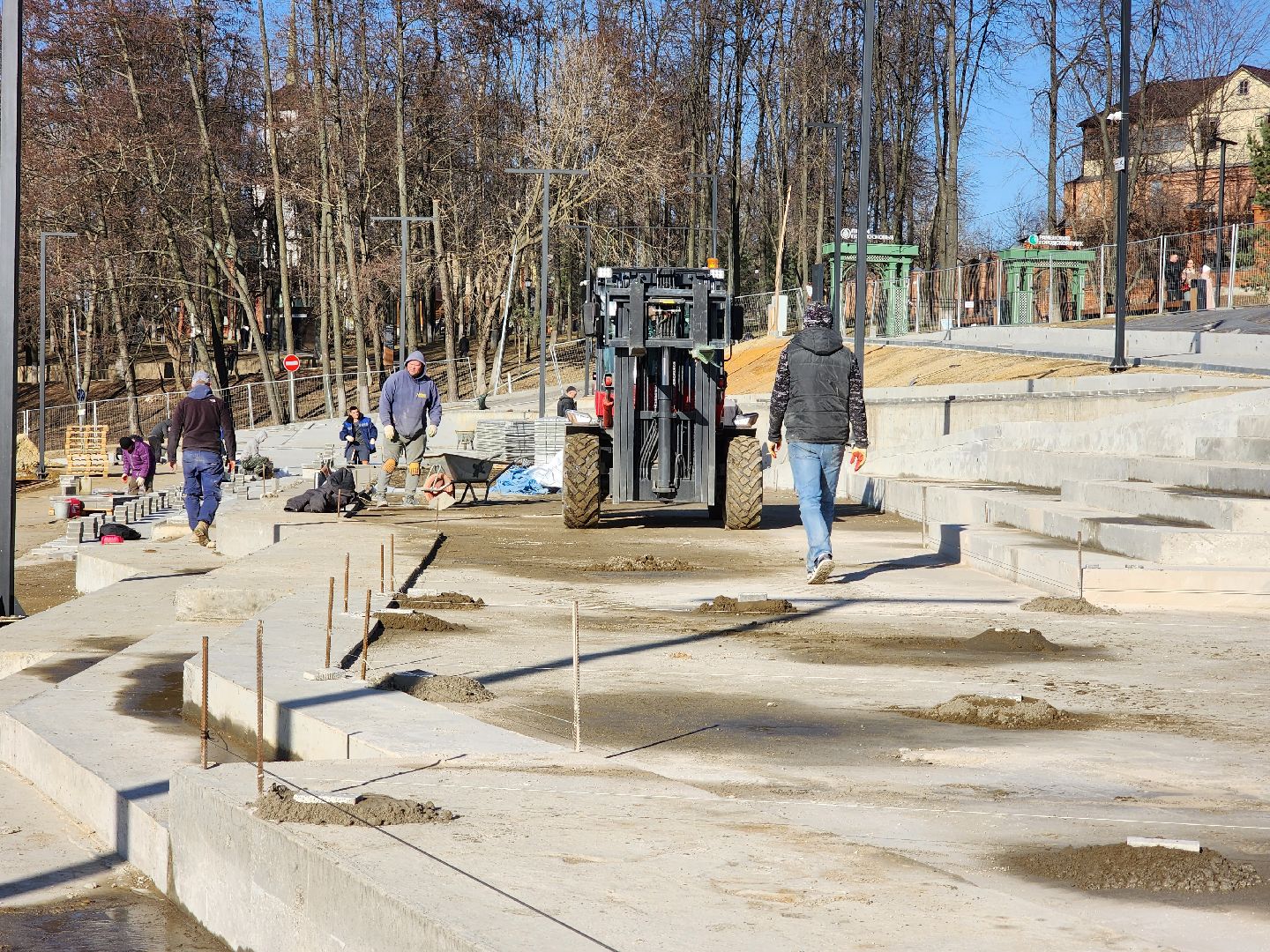 раменское, благоустройство, площадь победы,