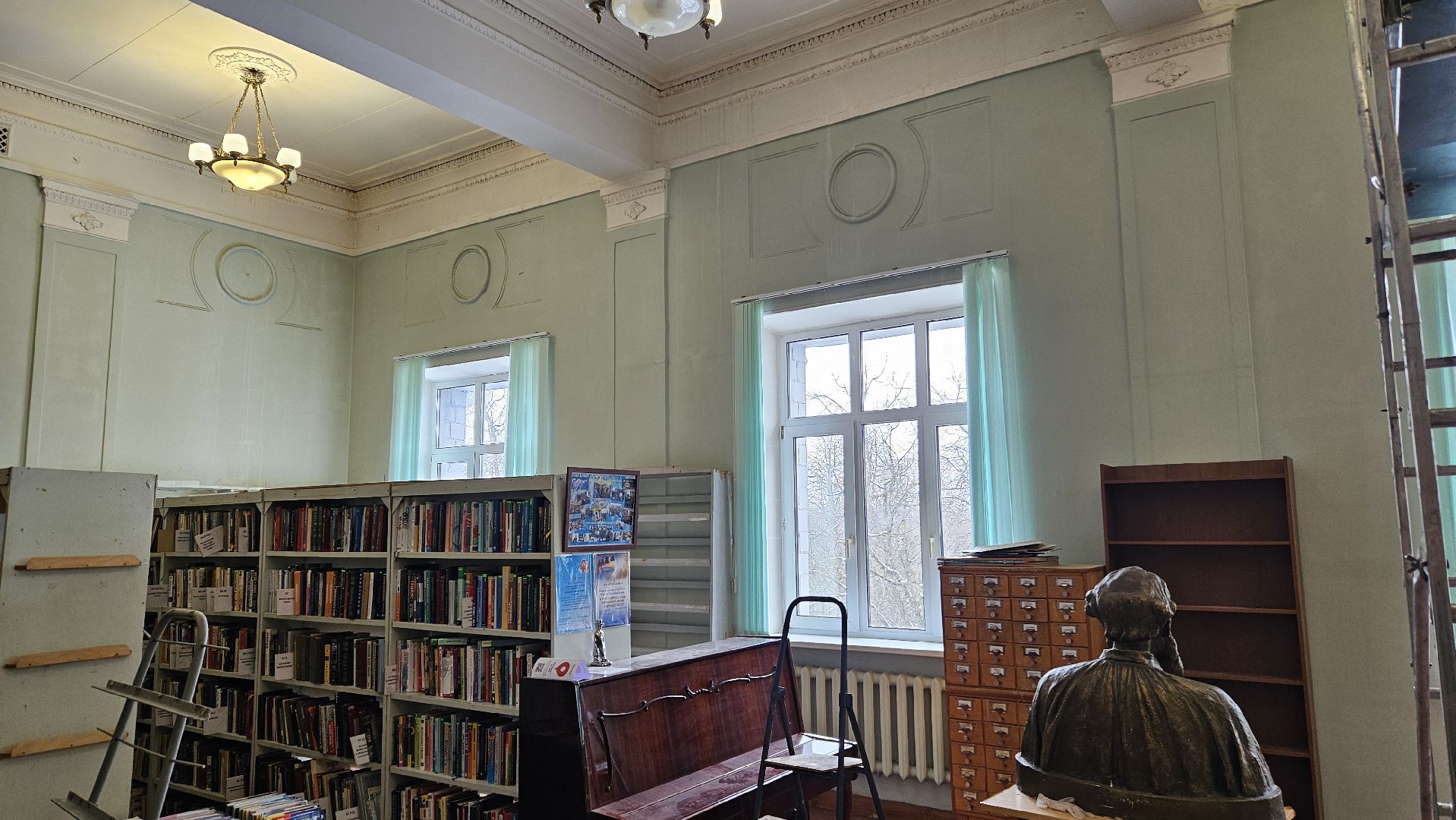 ремонт, библиотека, жуковский,