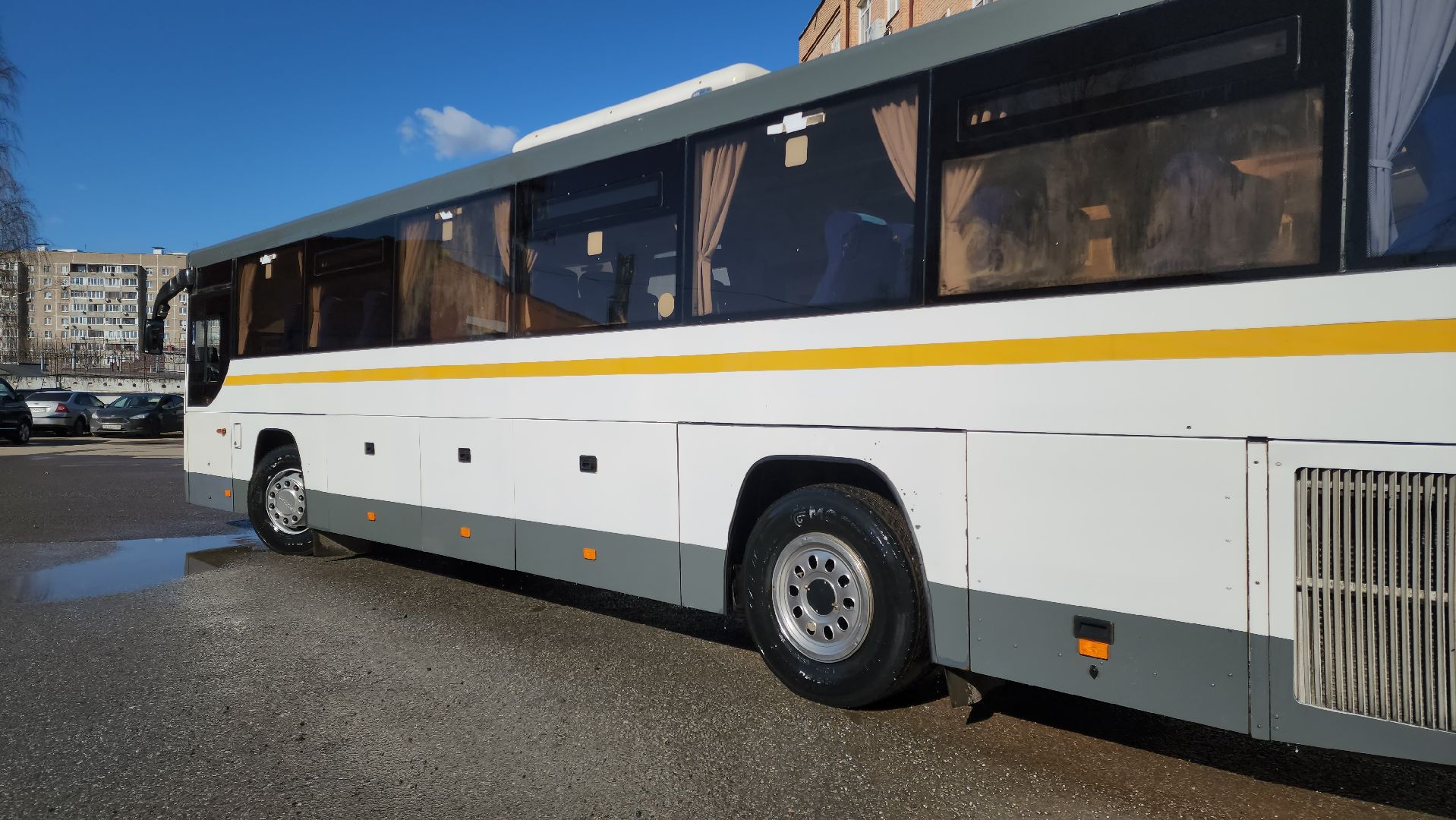 Подольск, автобус, транспорт, водитель автобуса, мострансавто,