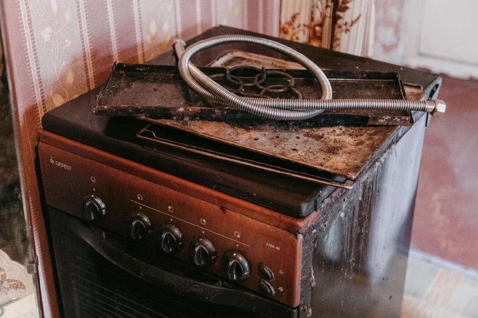 Чехов, газ, газовая плита, ветеран, день труда