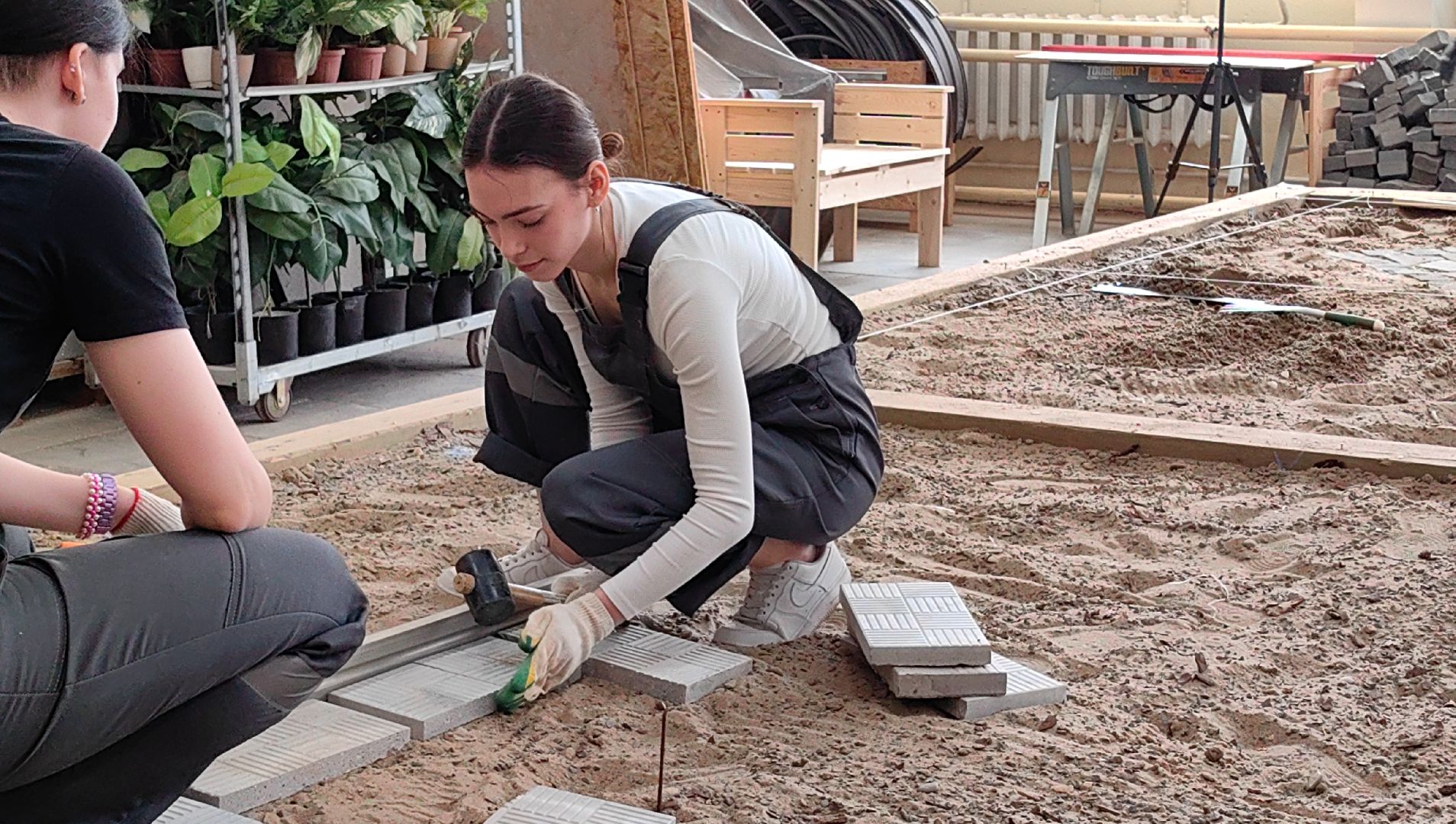 ландшафтный дизайн, специальность, мастерская, колледж,проект,