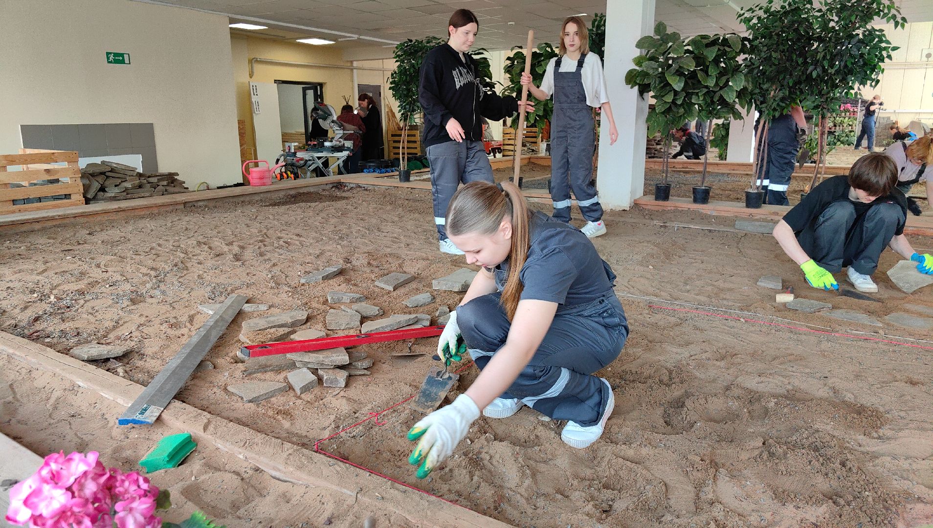 ландшафтный дизайн, специальность, мастерская, колледж,проект,