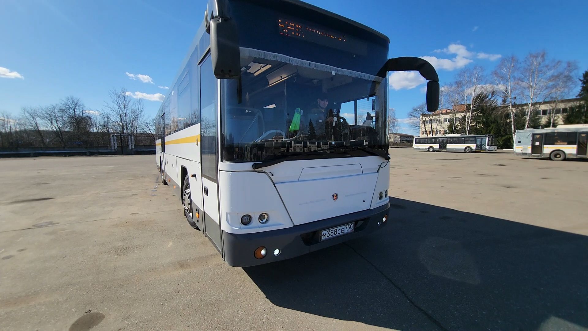 Подольск, Мострансавто, транспорт, автобусы,весенний сезон,