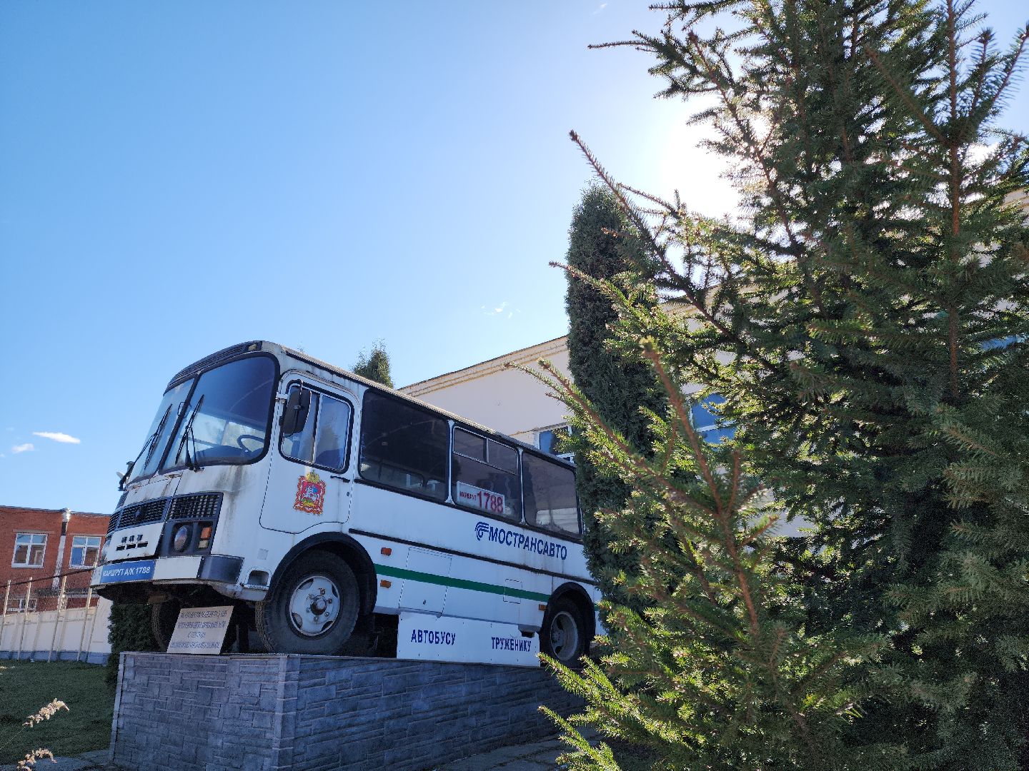 Подольск, Мострансавто, транспорт, автобусы,весенний сезон,