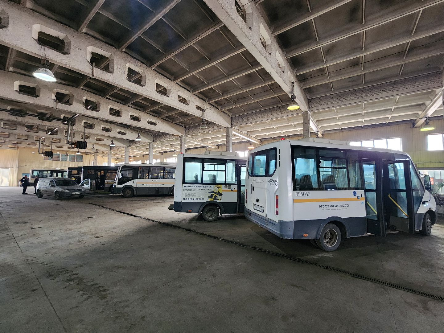 Чехов, мострансавто, общественный транспорт, автобусы, техническое состояние, ремонт, обслуживание, новые автобусы, комиссия, проверка, инспекция, глава округа михаил собакин,