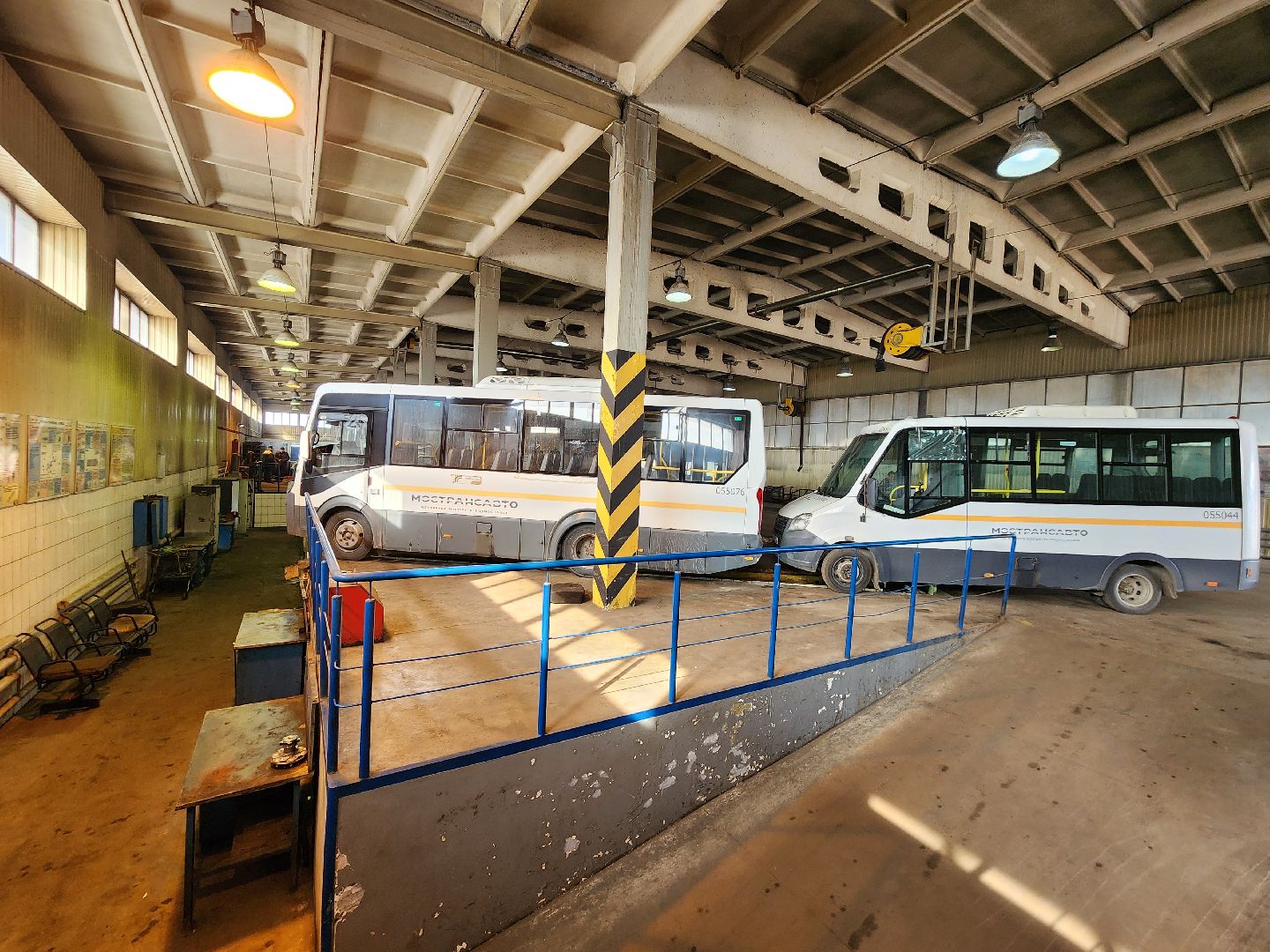 Чехов, мострансавто, общественный транспорт, автобусы, техническое состояние, ремонт, обслуживание, новые автобусы, комиссия, проверка, инспекция, глава округа михаил собакин,