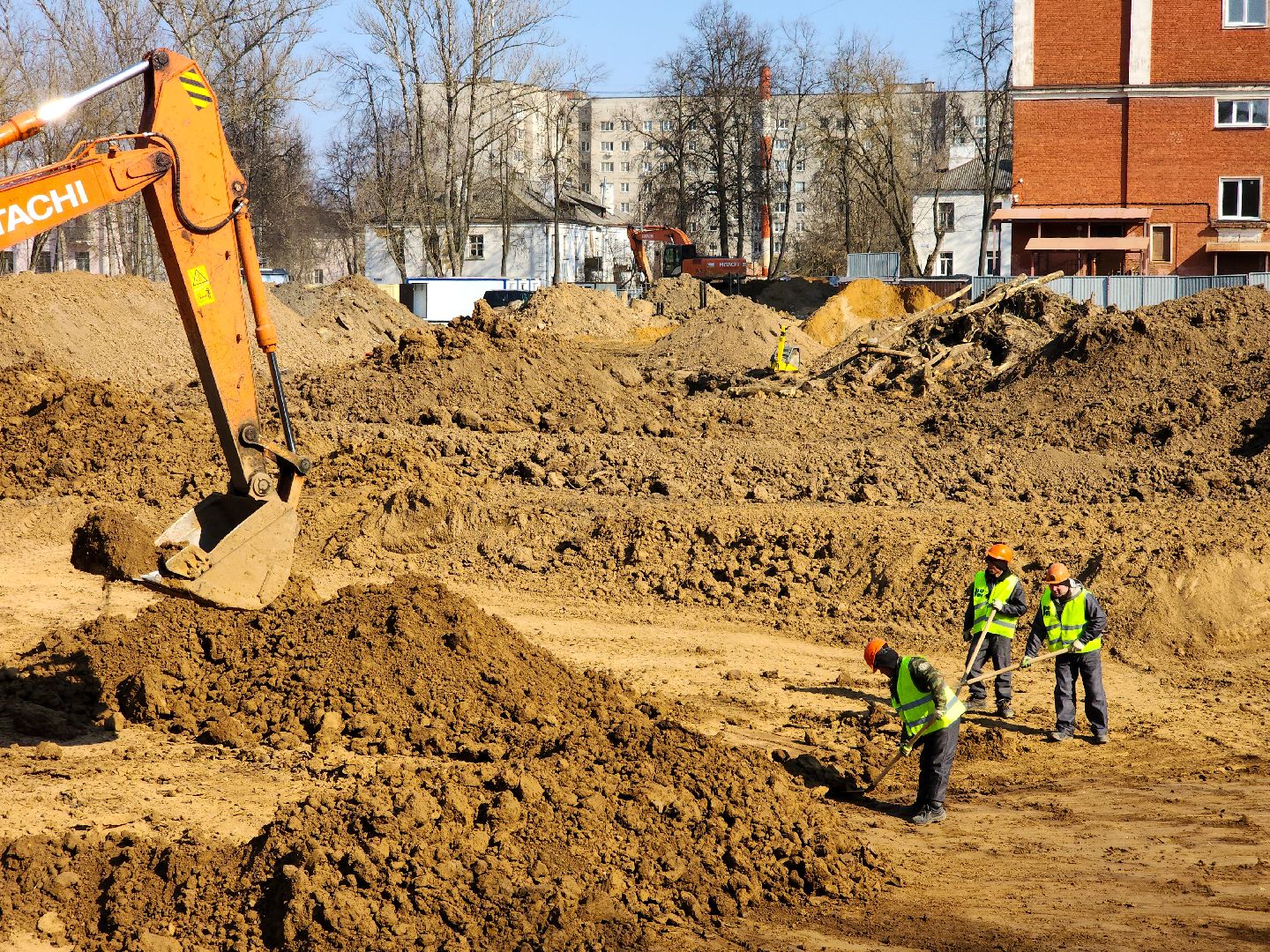 строительство, реконструкция здания, школа 16, подольск,