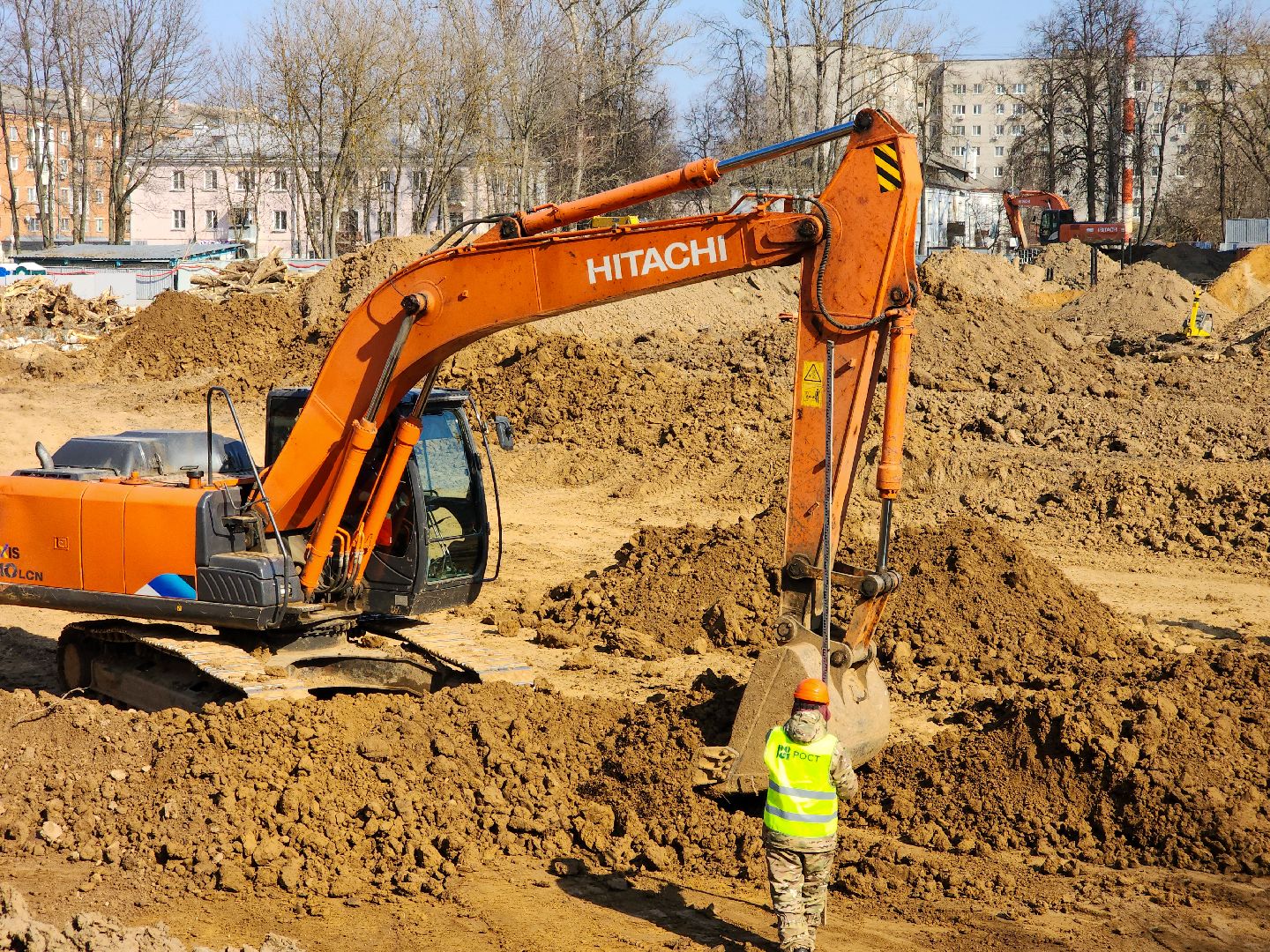 строительство, реконструкция здания, школа 16, подольск,