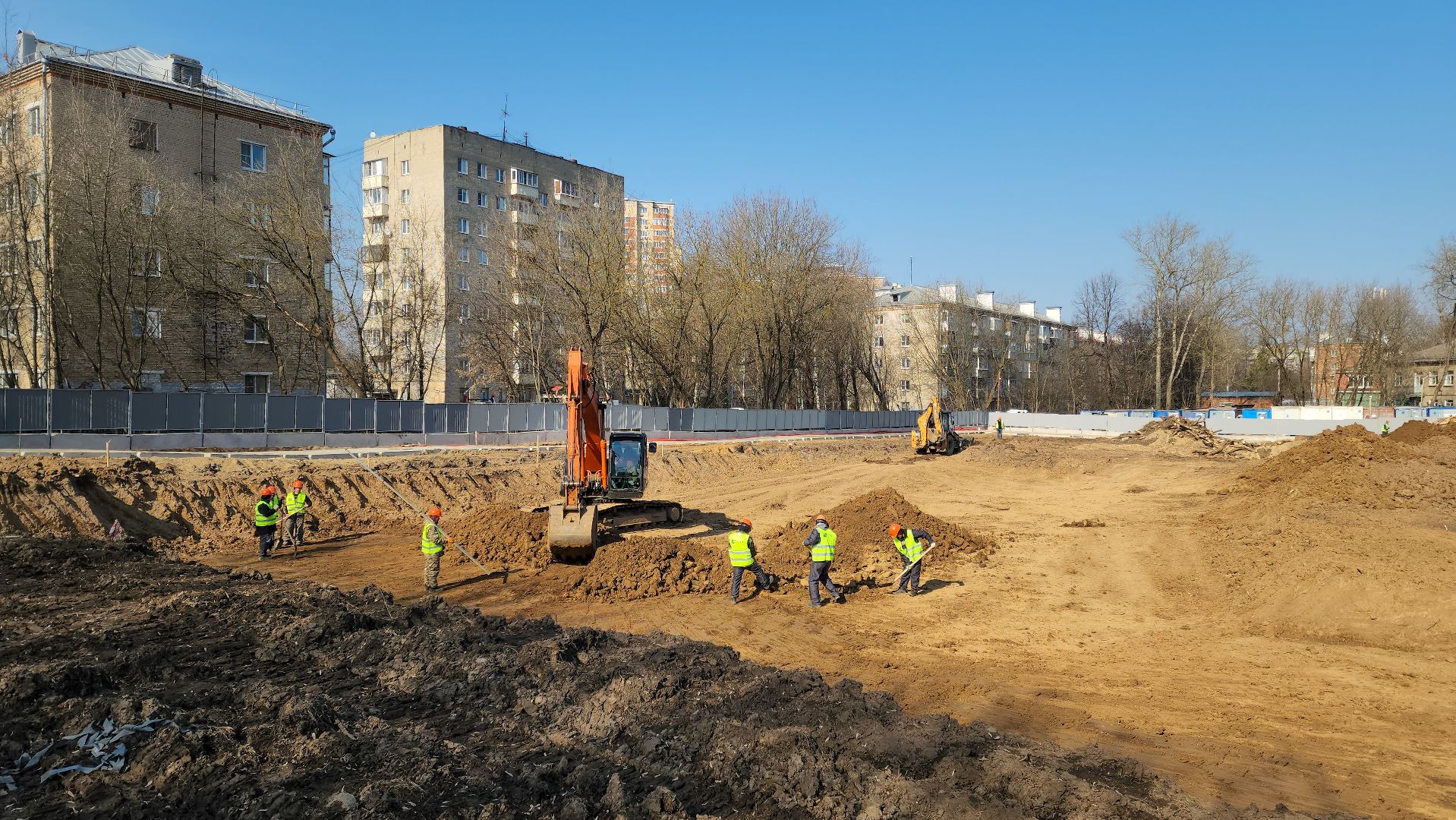 строительство, реконструкция здания, школа 16, подольск,