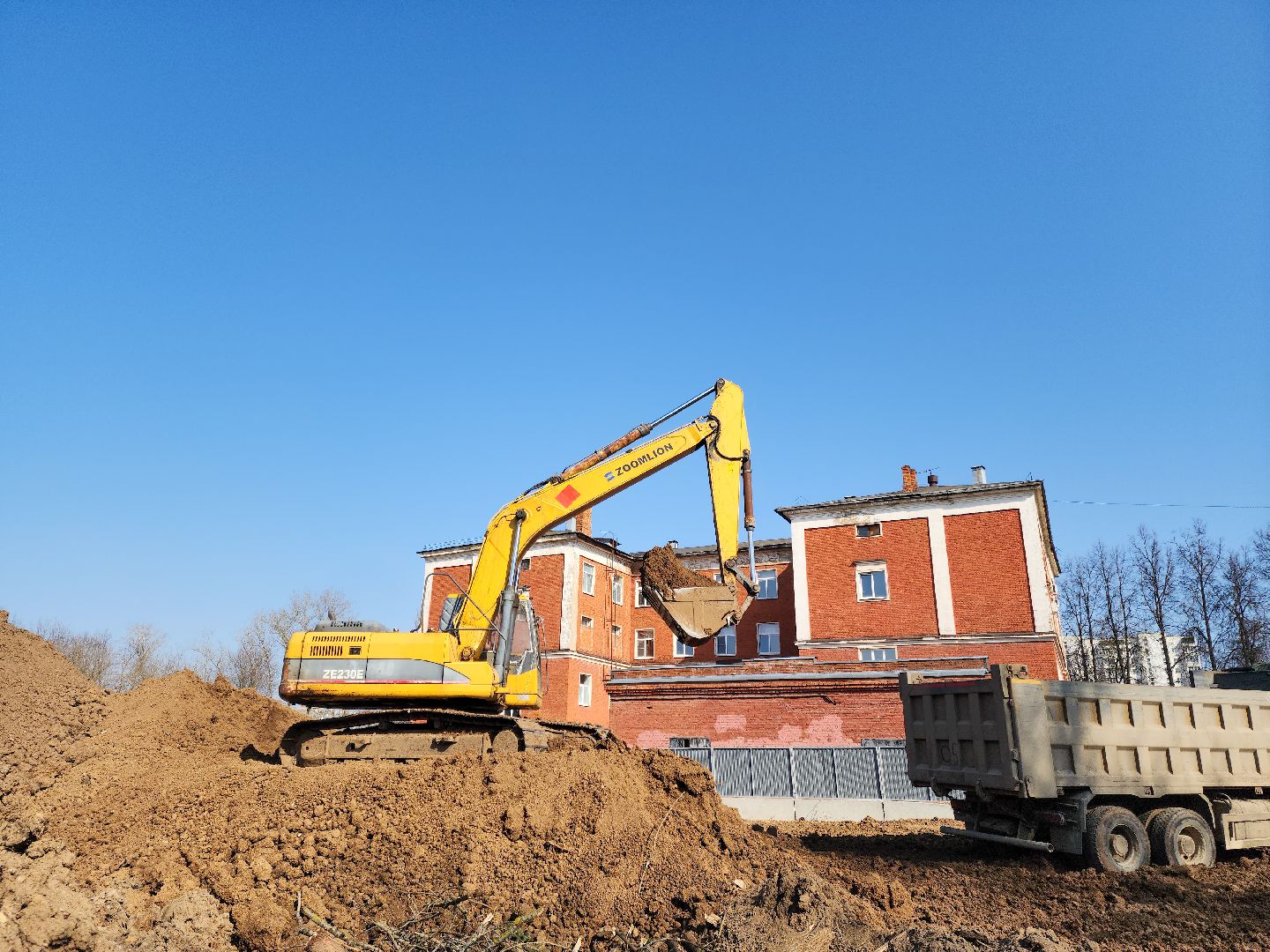 строительство, реконструкция здания, школа 16, подольск,